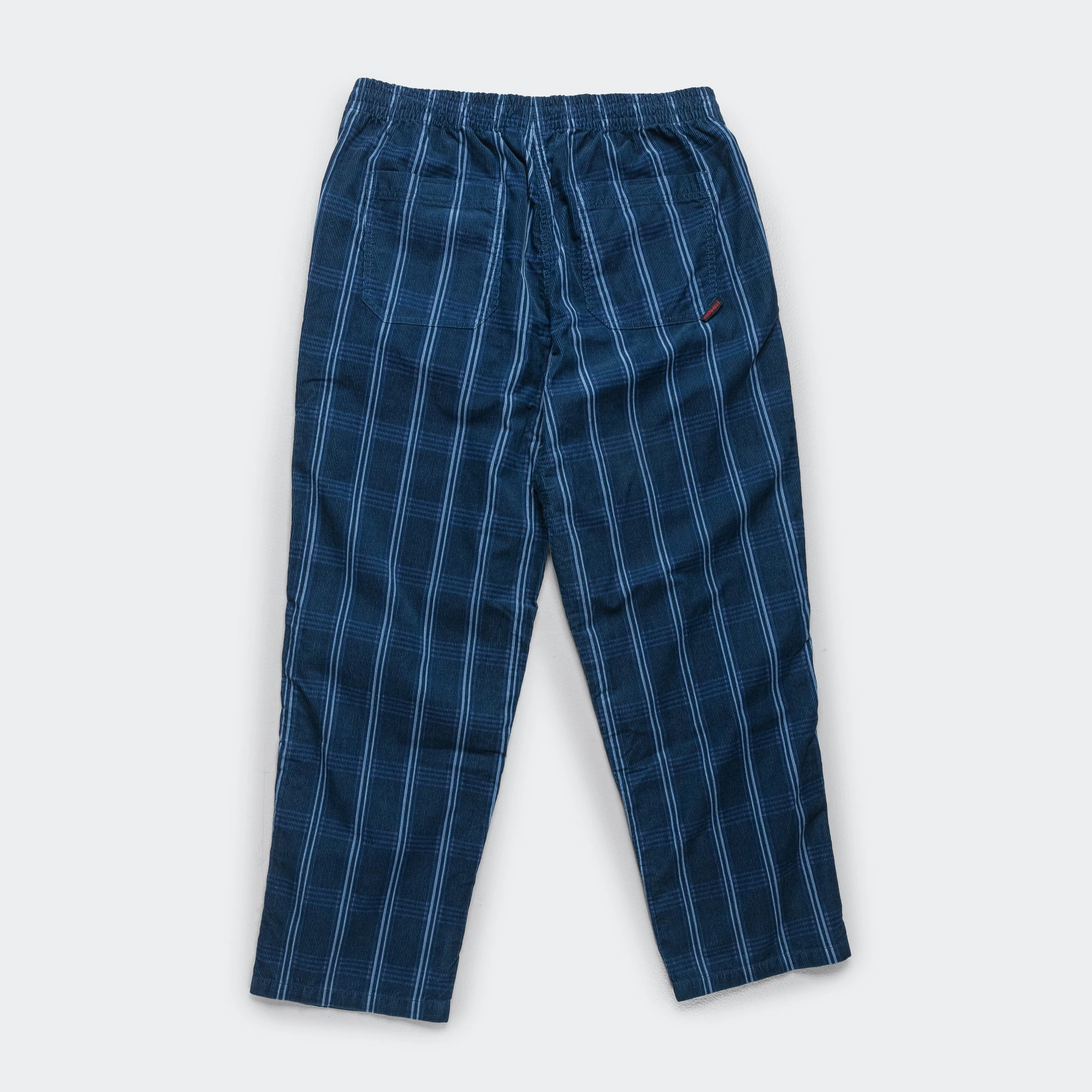 Timeless Design Corduroy Swell Pant - Navy Check