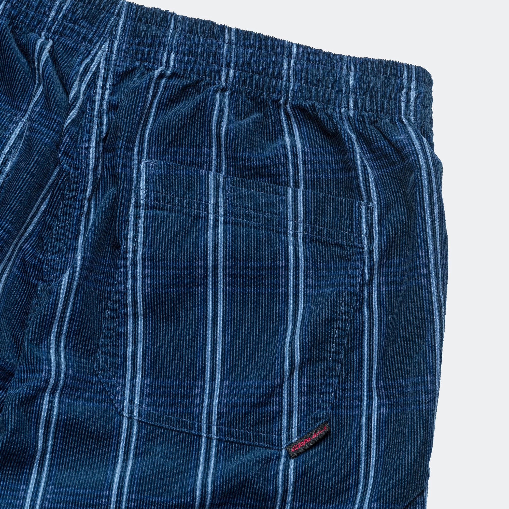 NonSlipGrip Padded hips Corduroy Swell Pant - Navy Check