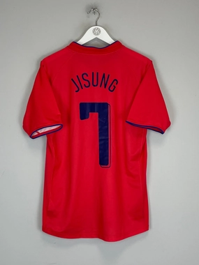 Power Moves Hybrid Fabric Blends 2006/08 SOUTH KOREA JI SUNG #7 HOME SHIRT (M) NIKE