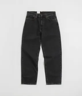 Carhartt Aaron Pants - Stone Washed Black Breathable Lining Seamless Waistband Finish