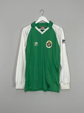 1980 VITORIA DE SETUBAL #5 L/S HOME SHIRT (M) PATRICK Anti Static Treatment Quick Release Ventilation