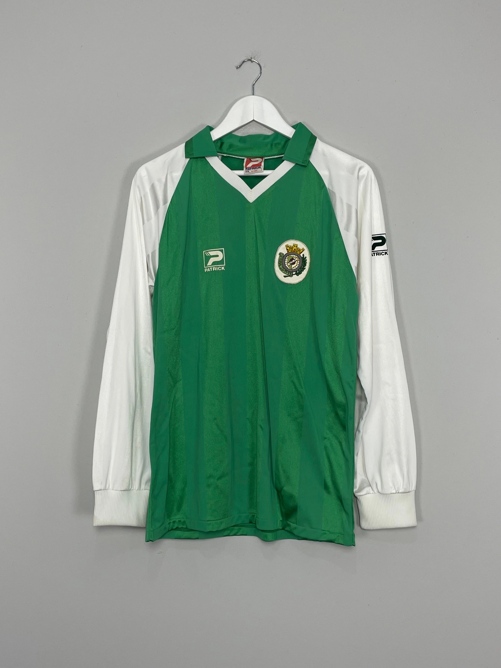 1980 VITORIA DE SETUBAL #5 L/S HOME SHIRT (M) PATRICK Anti Static Treatment Quick Release Ventilation