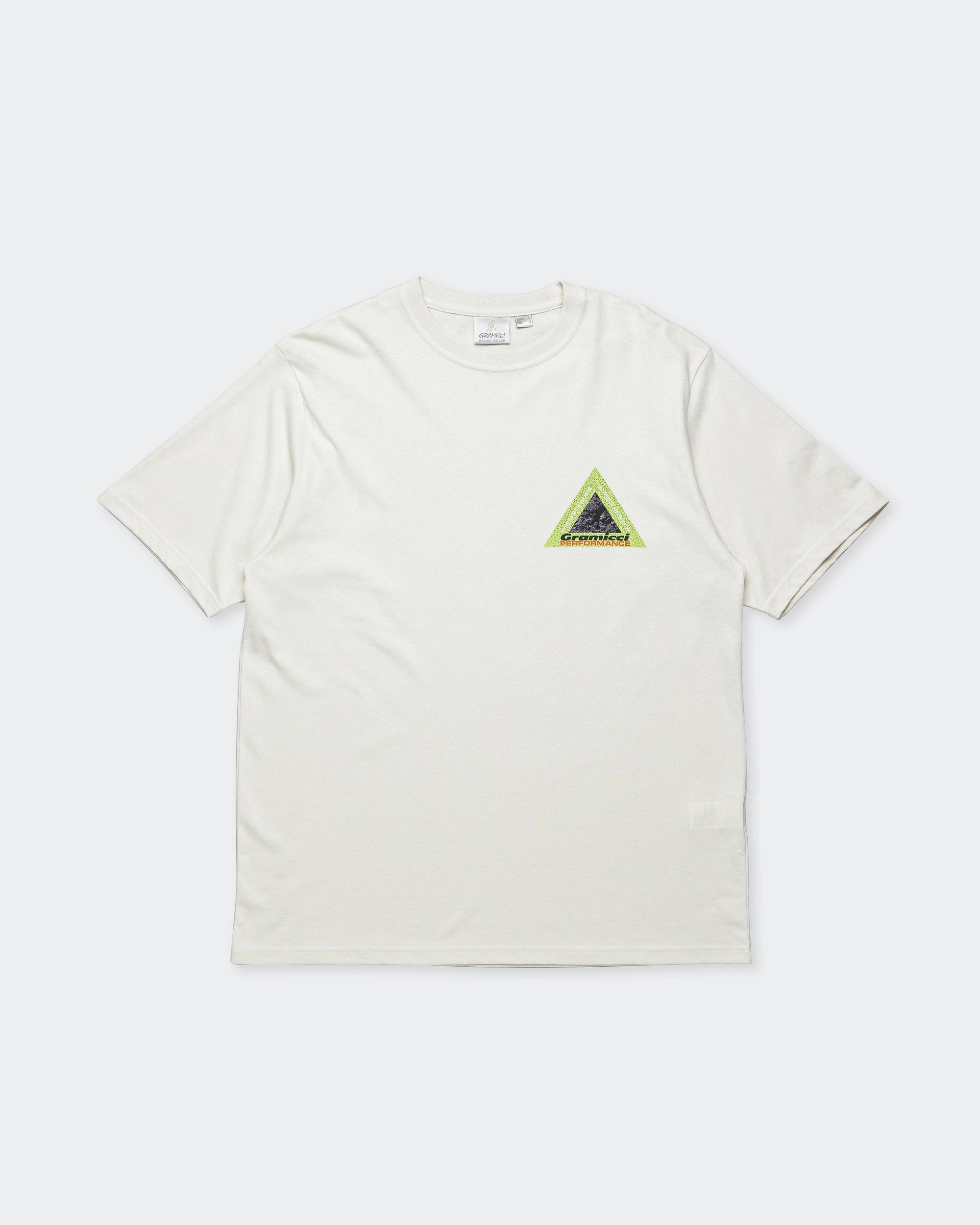 Performance Tee - Vintage White Multi Panel Structure Fashion Top