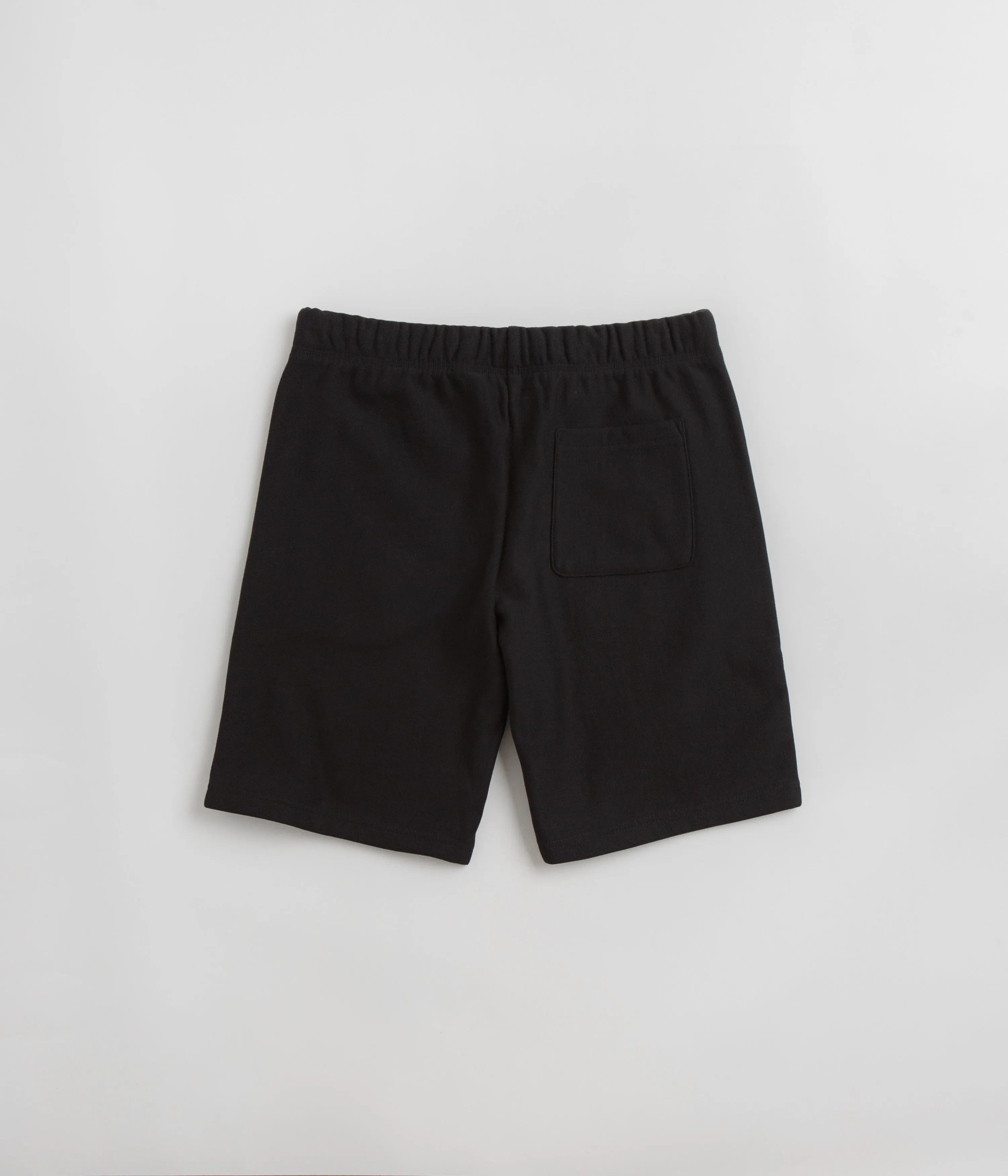 baseball uniform Layered Hem Detail Carhartt American Script Sweat Shorts - Black