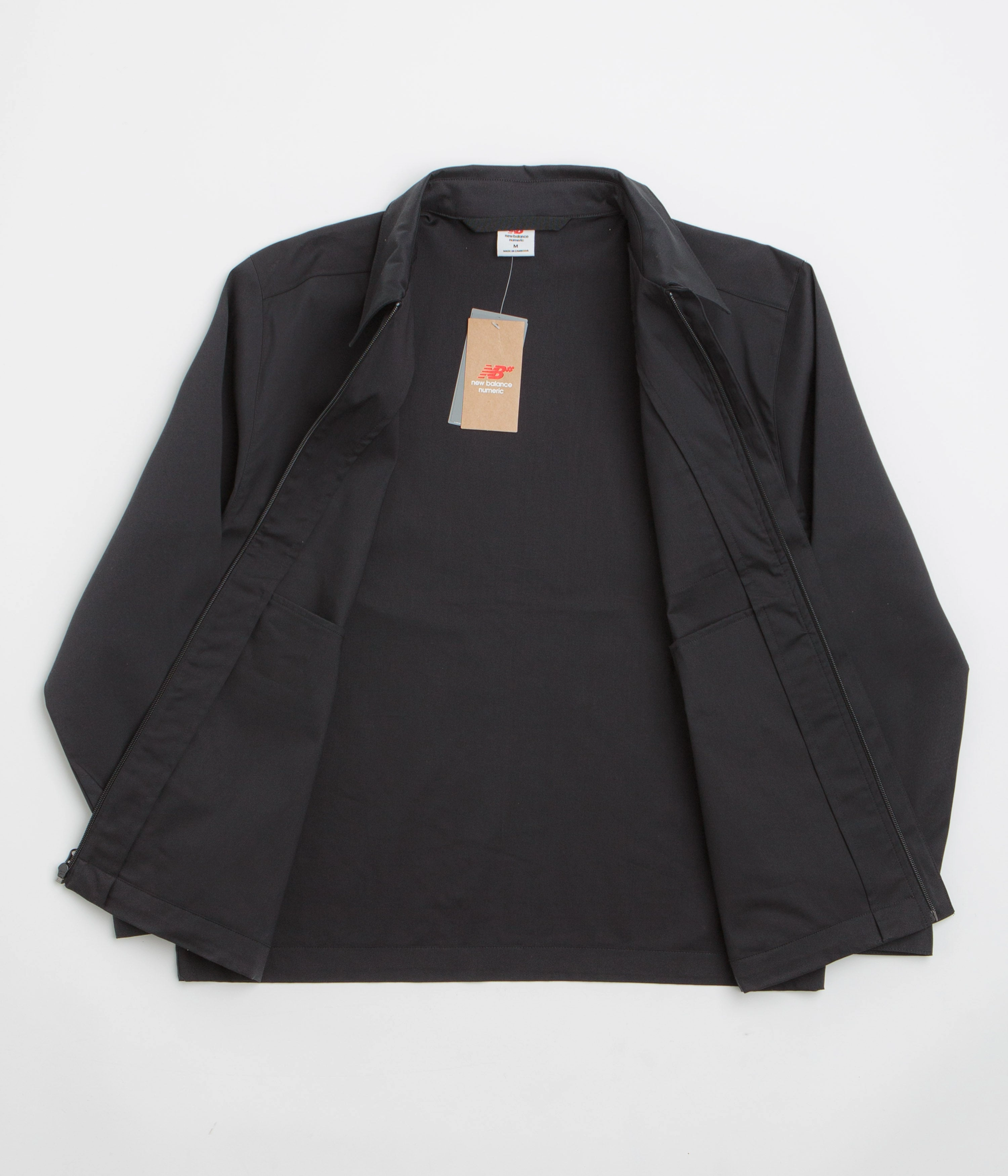New Balance Numeric Coaches Twill Jacket - Black Compression Packed Design