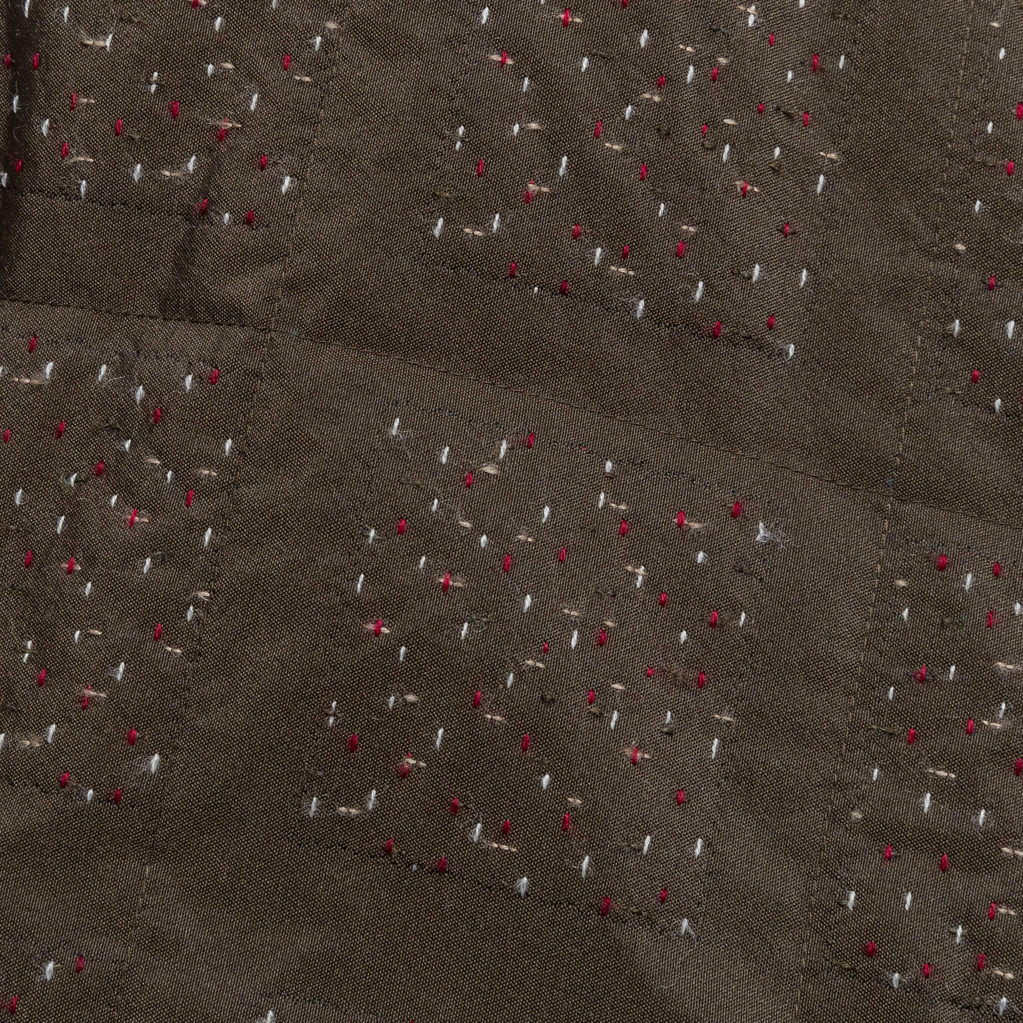 Noise Reduced Fastener System Piping Quilt Vest - PE/W Square Double Cut Jq