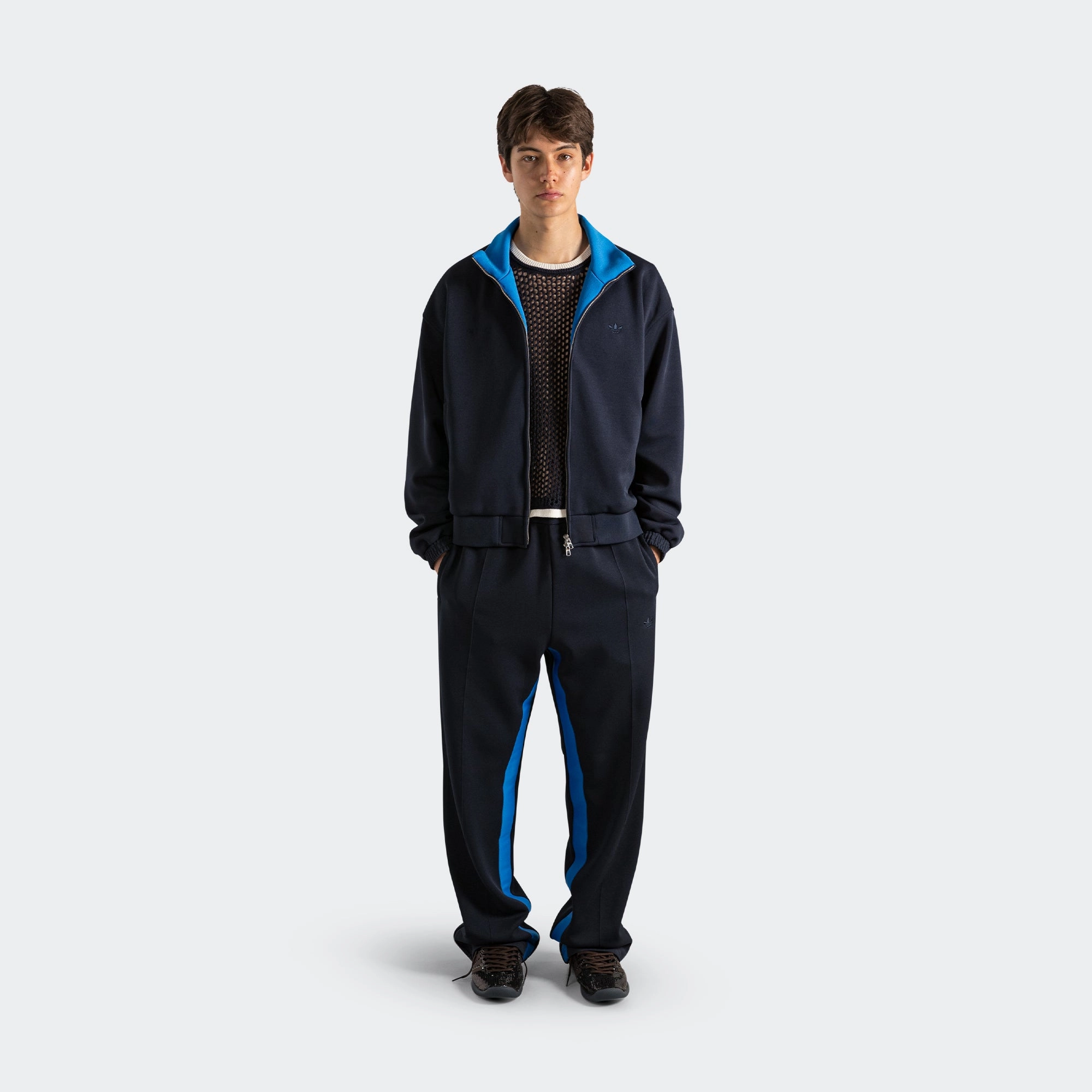 Pique Track Pant x Wales Bonner - Night Navy Functional Ease