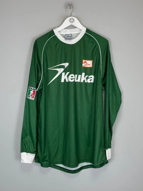 CORRECAMINOS #23 L/S AWAY SHIRT (L) KEUKA Ribbed Collar Style
