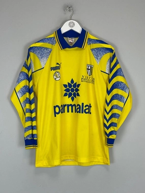 Sleek Look 1995/97 PARMA 'SCUOLA CALCIO' L/S THIRD SHIRT (XS) PUMA