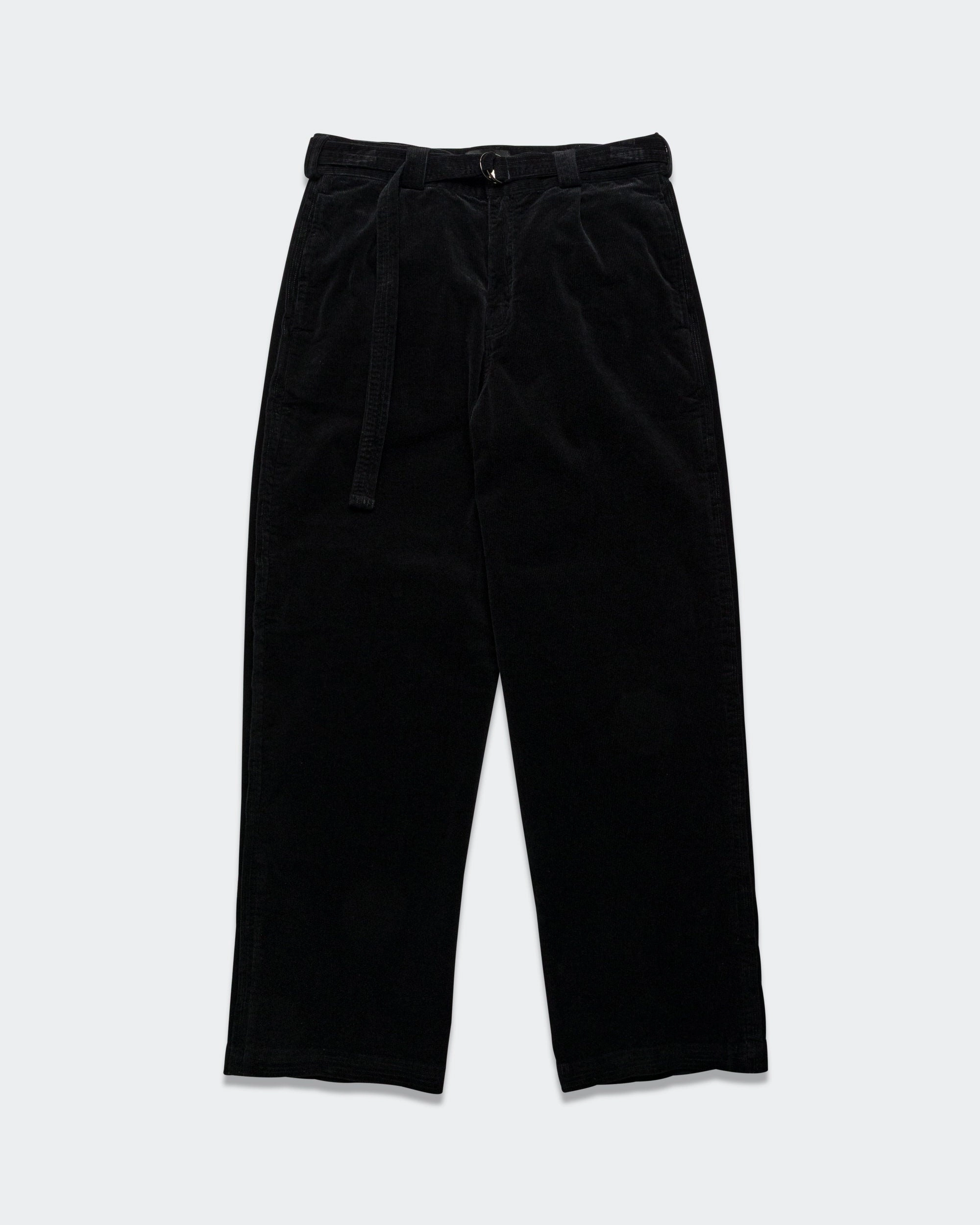Pleated Work Pant - Vintage Black All Occasion Office Appropriate