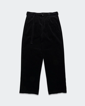 Pleated Work Pant - Vintage Black All Occasion Office Appropriate