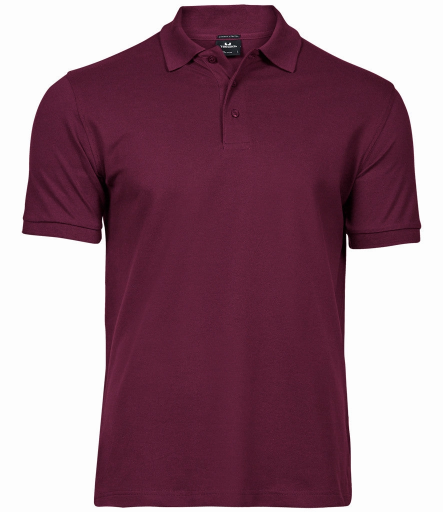 Luxury Stretch Polo | WINE Active Style