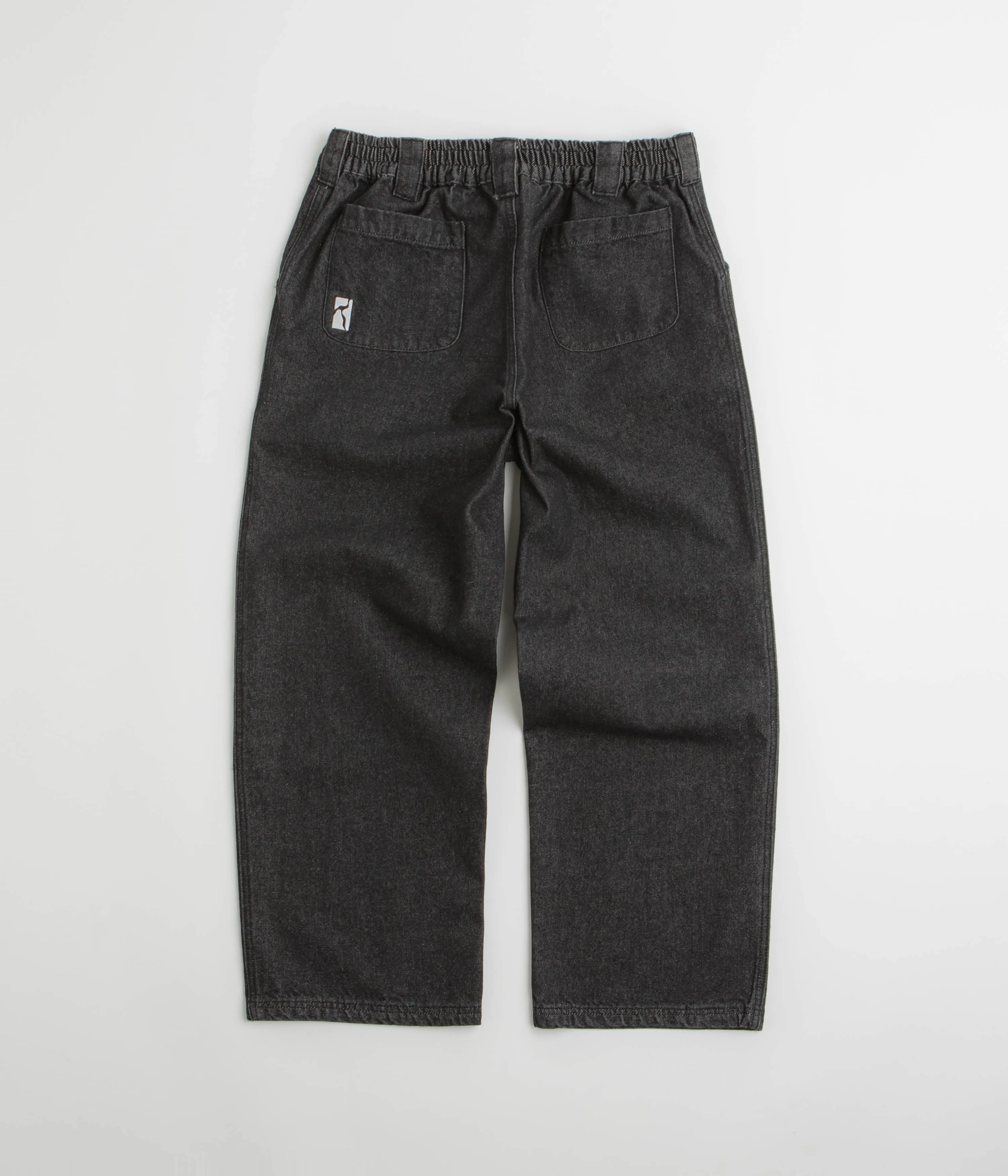 Poetic Collective Poet Denim Pants - Black fade resistant color Festival Outfit Comfy