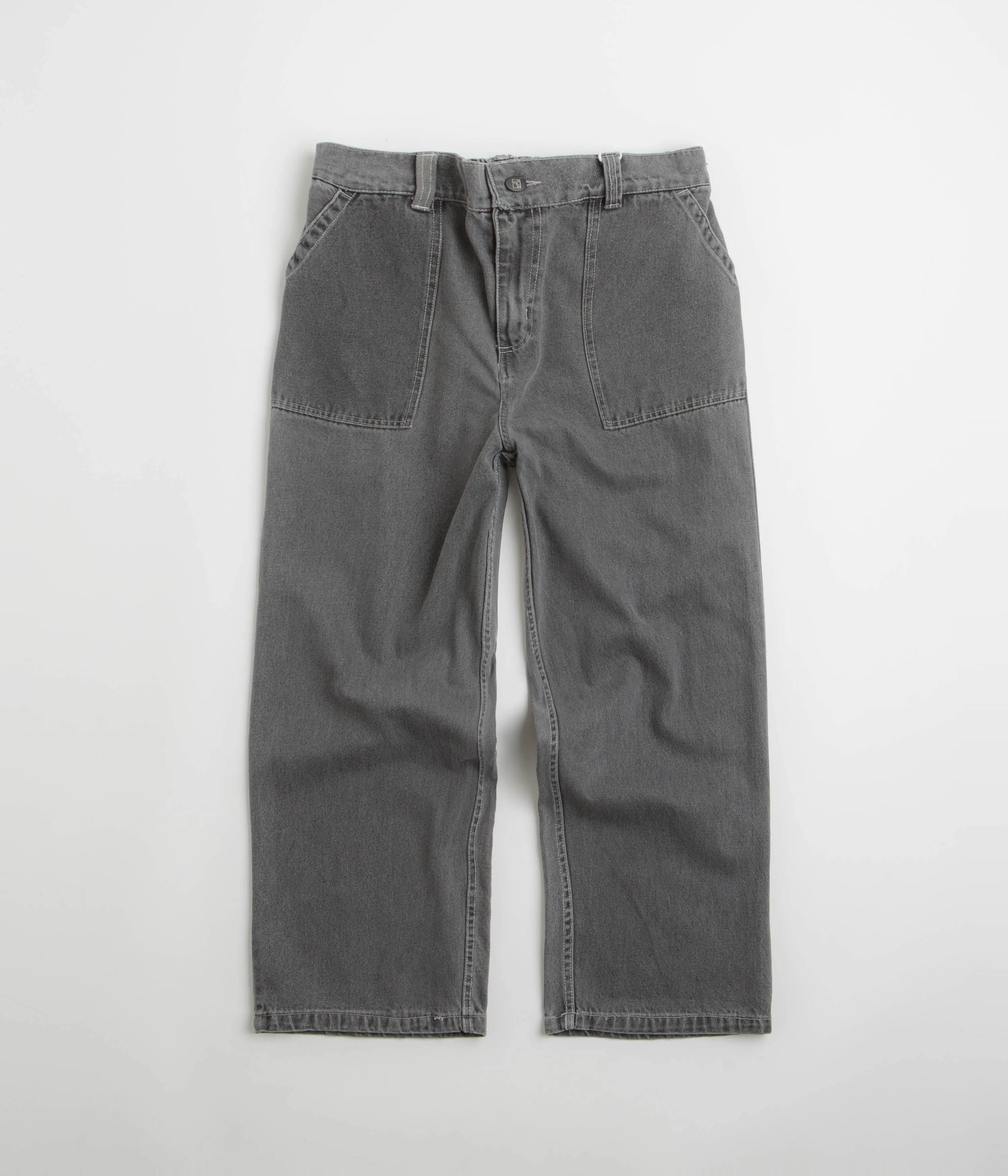 Outdoor Comfort Poetic Collective Painter Pants - Grey Washed Denim