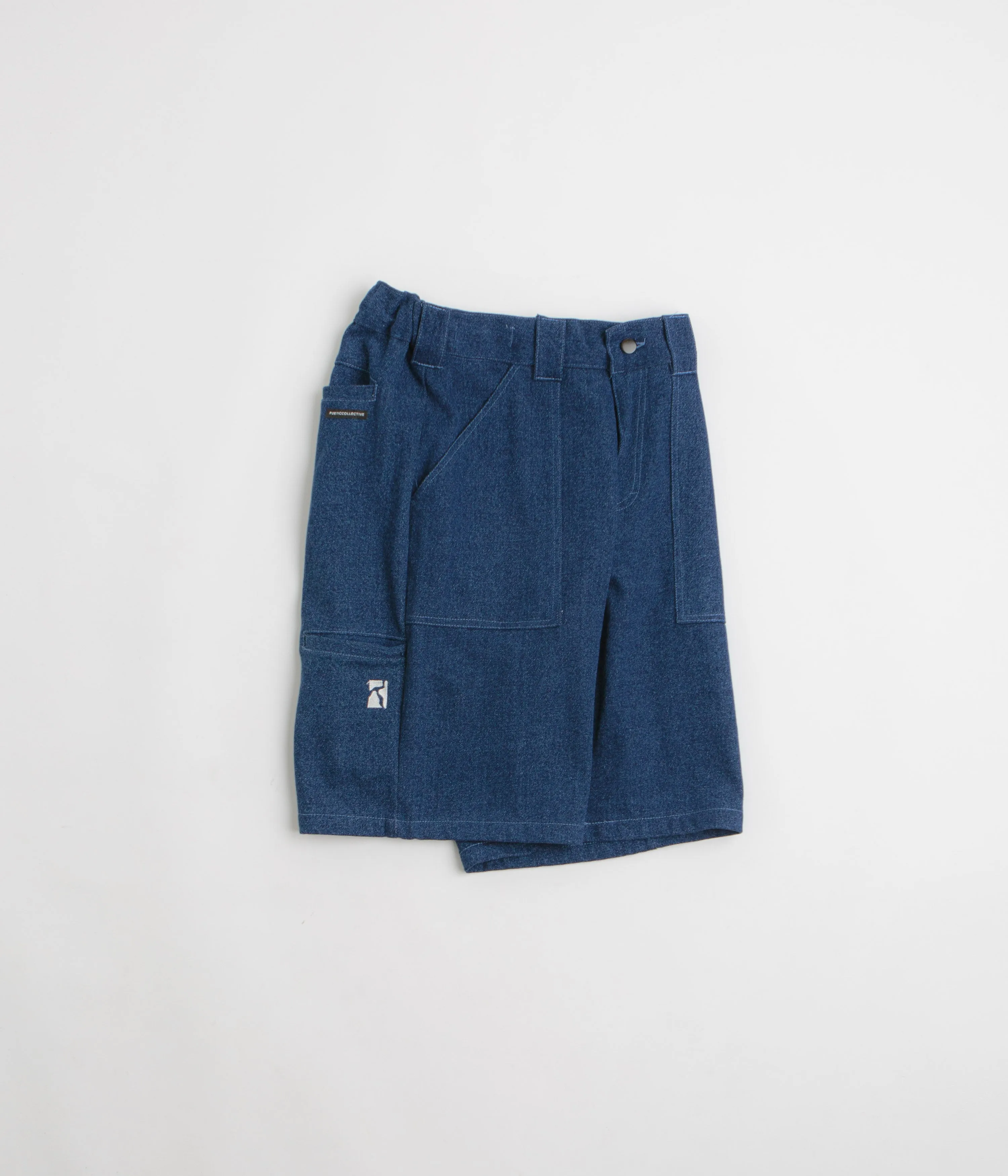 Poetic Collective Painter Shorts - Classic Wash Chic Comfort