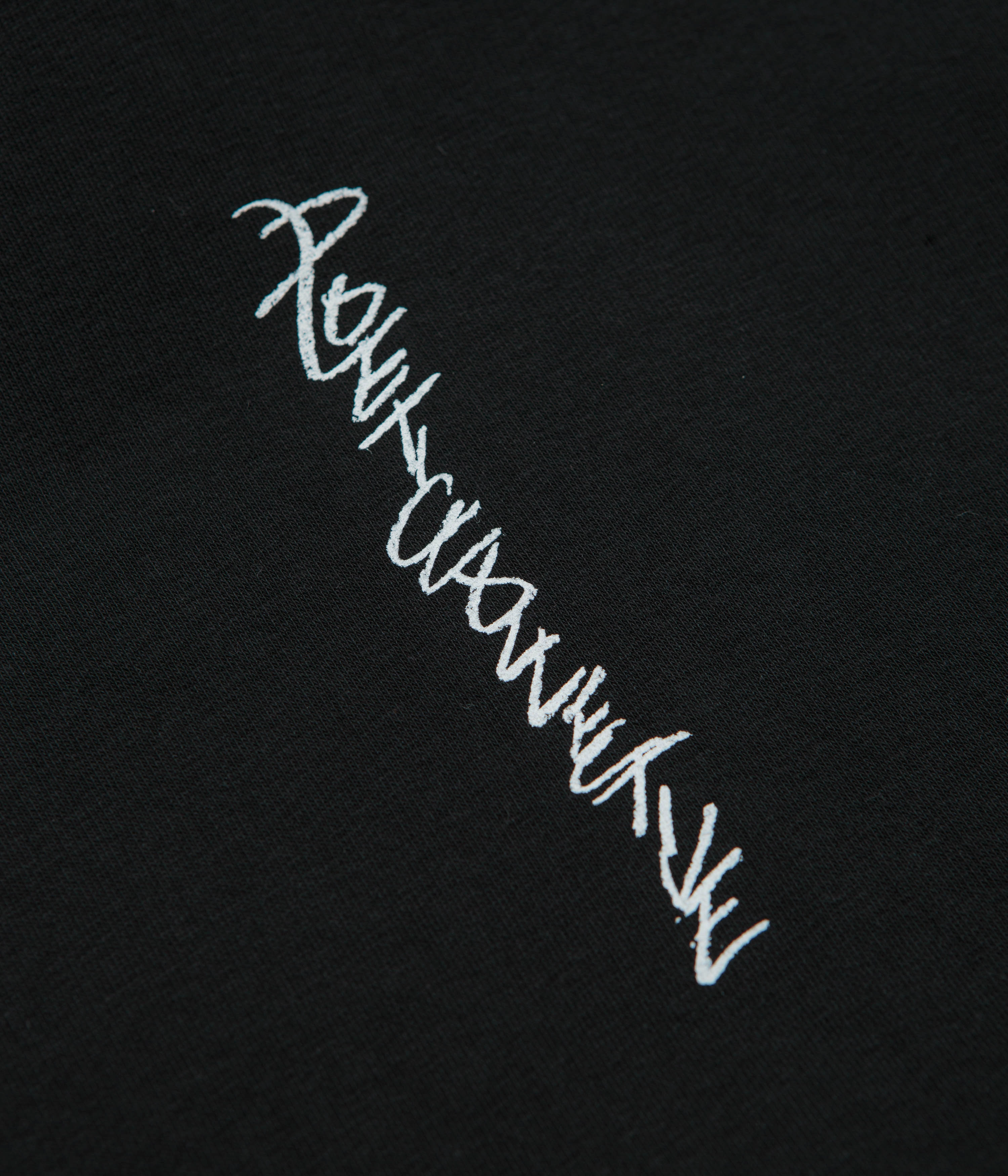 Fluffy look Cozy Outfit Poetic Collective Arm Outlines Hoodie - Black