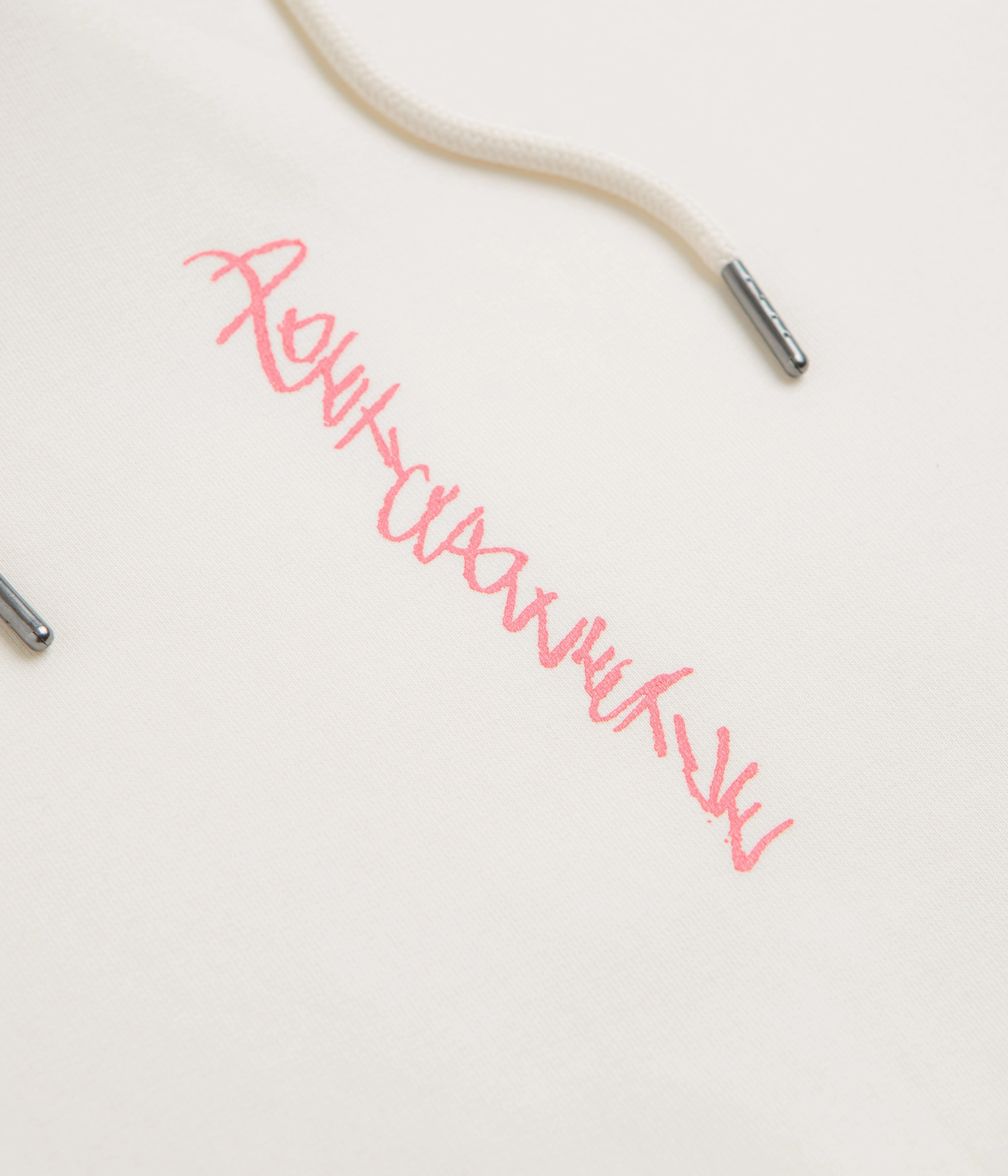 earthy tone Streetwear Fan Poetic Collective Arm Tribal Hoodie - Ivory