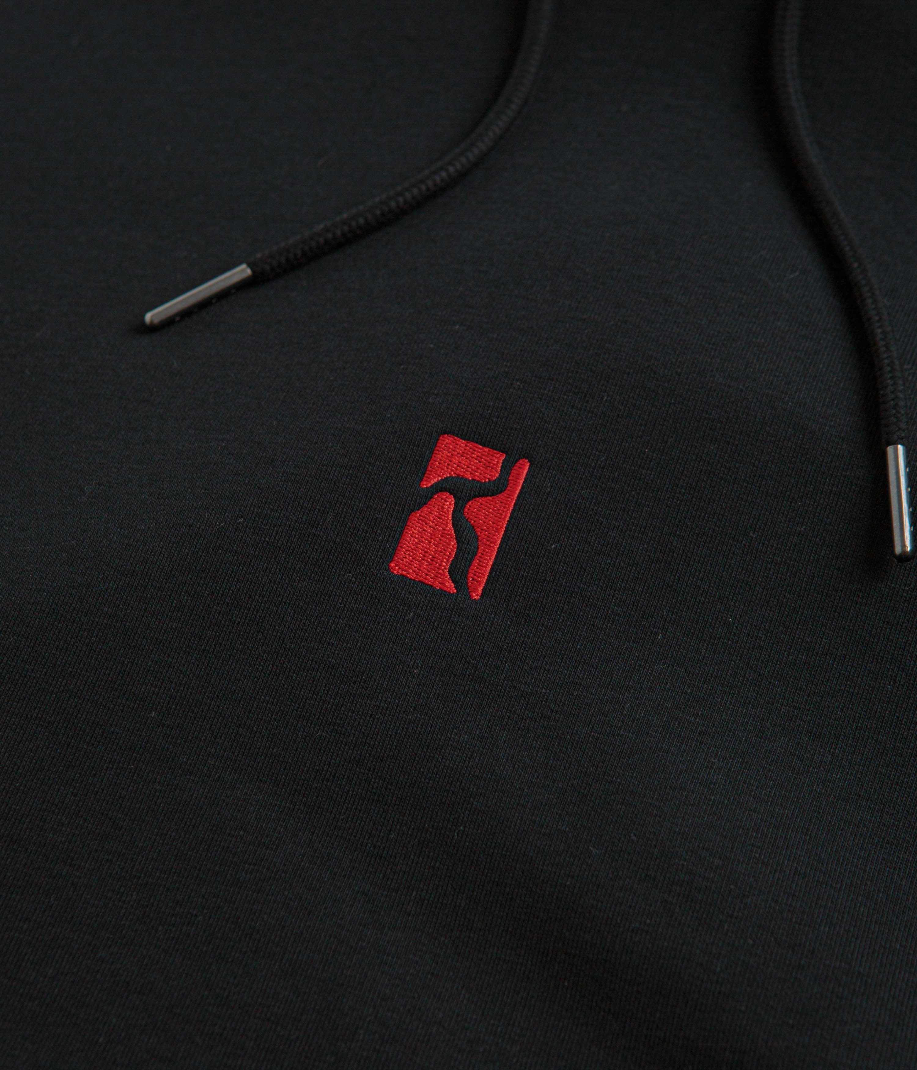 Poetic Collective Blaze Of Noon Hoodie - Black Branded Look College Campus