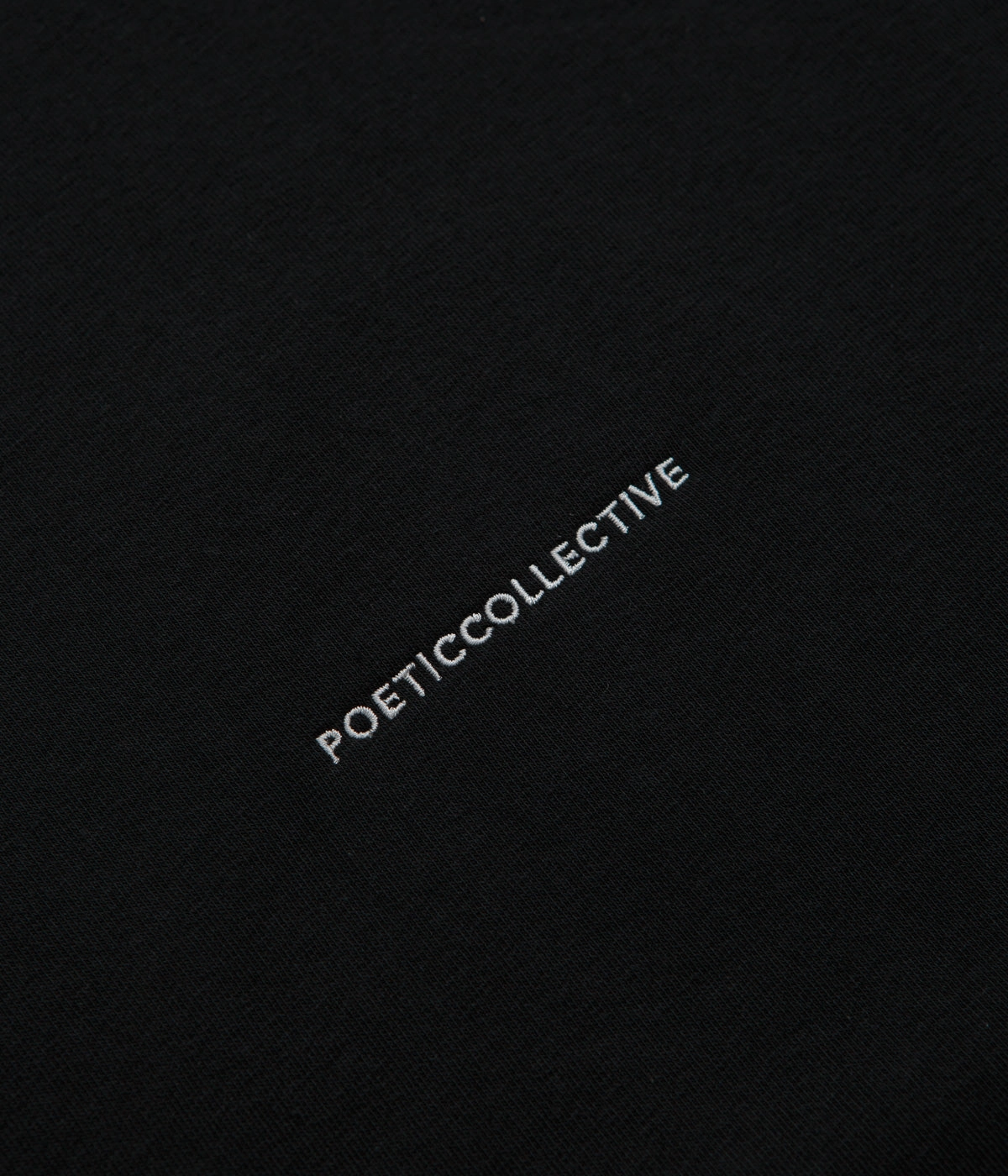 Poetic Collective Crayon Chain Hoodie - Black Faded Wash Effect dormitory style