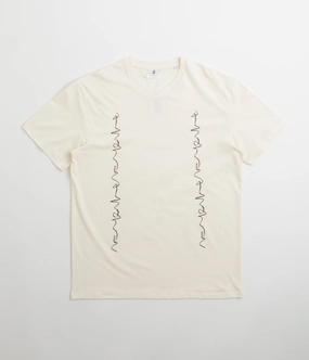 Seasonal Outfit Eco Certified Fiber Poetic Collective Crayon Chain T-Shirt - Ivory