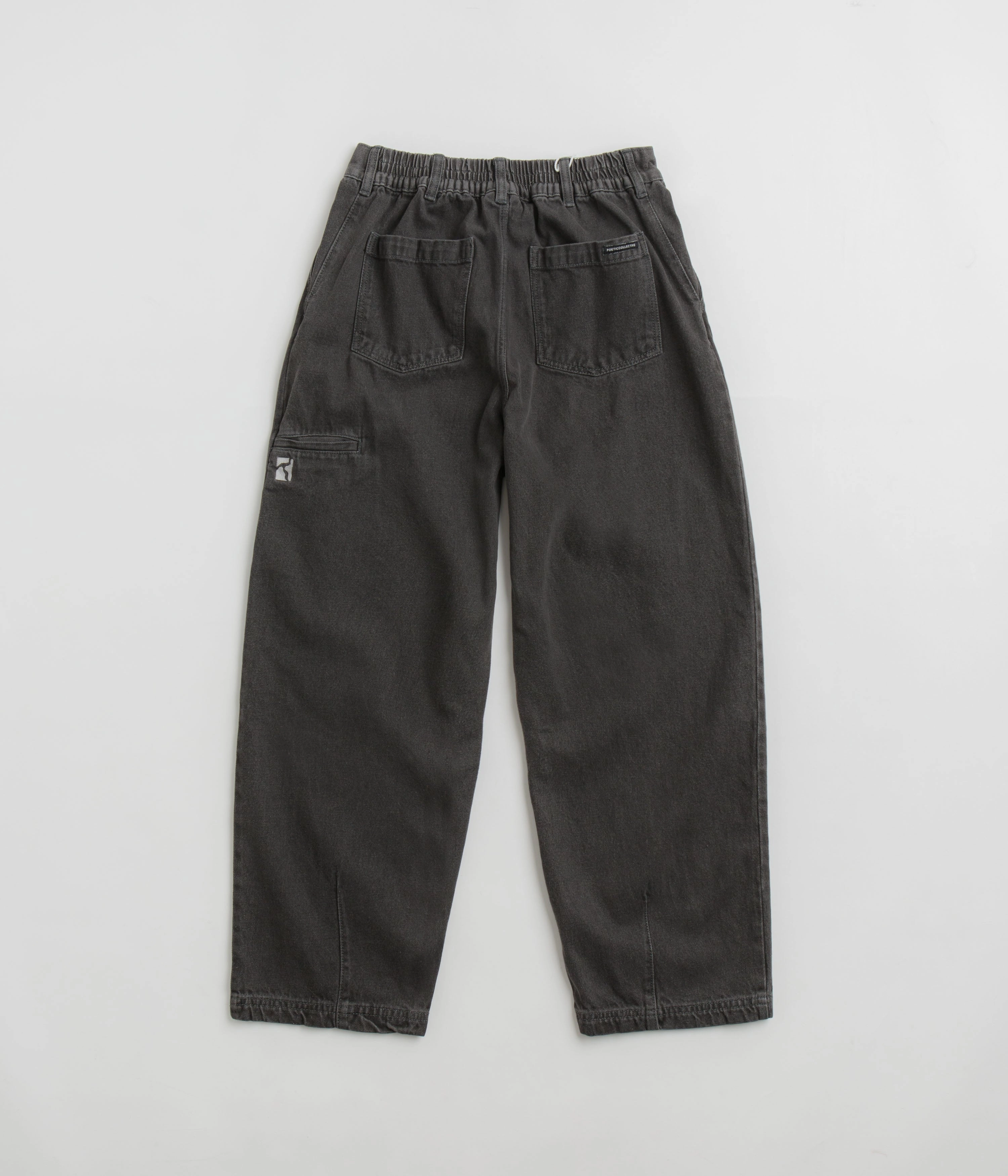 Poetic Collective Denim Balloon Pants - Grey Wash Comfort Layer Comfortable Fabric