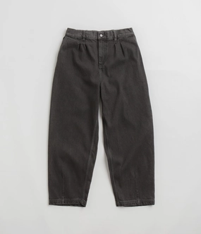 Fashion-Forward Poetic Collective Denim Balloon Pants - Grey Wash