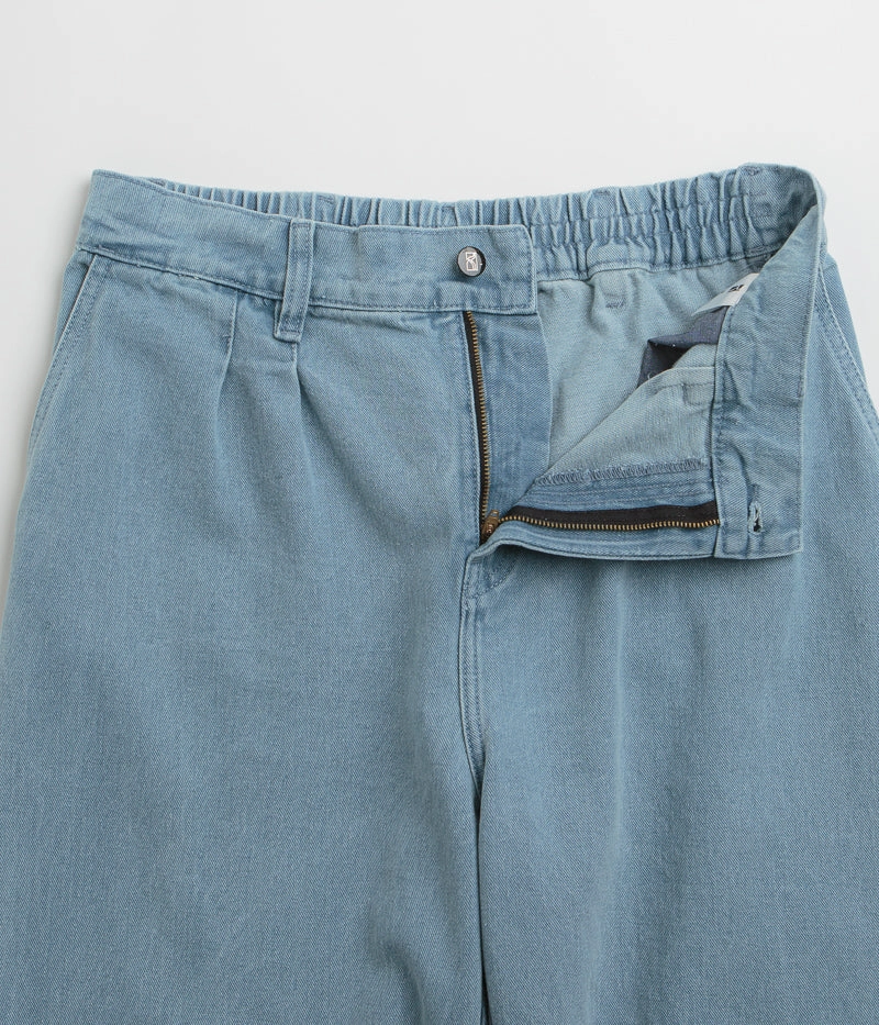 Skinny Fit Durable Fabric Poetic Collective Denim Balloon Pants - Light Blue