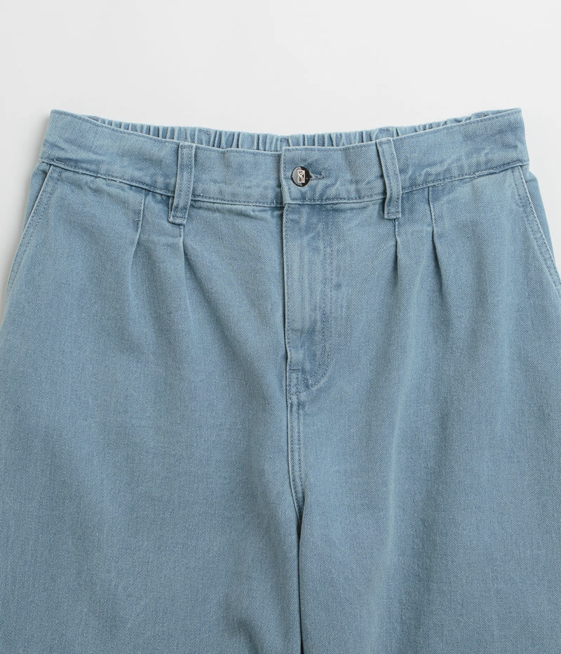 Comfortable Fabric Poetic Collective Denim Balloon Pants - Light Blue