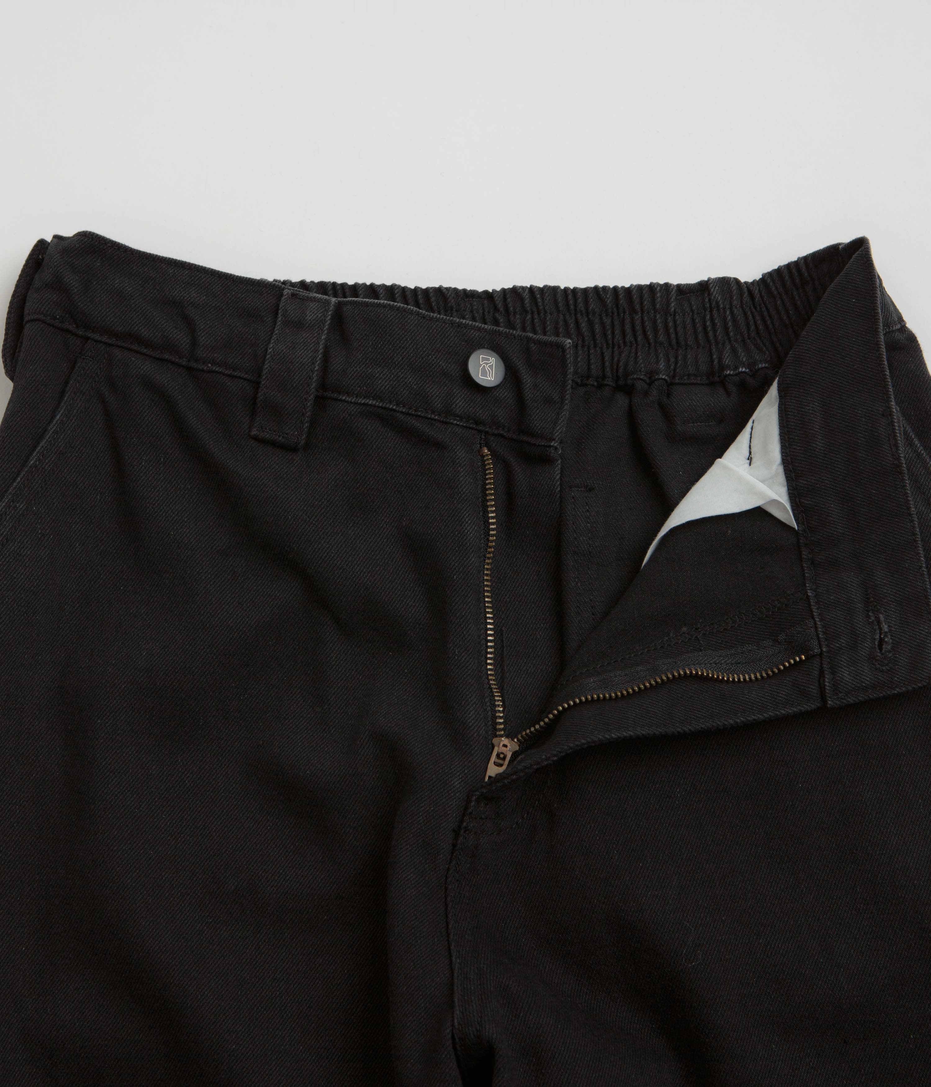 Chilly Day Wear Poetic Collective Denim Sculptor Pants - Black