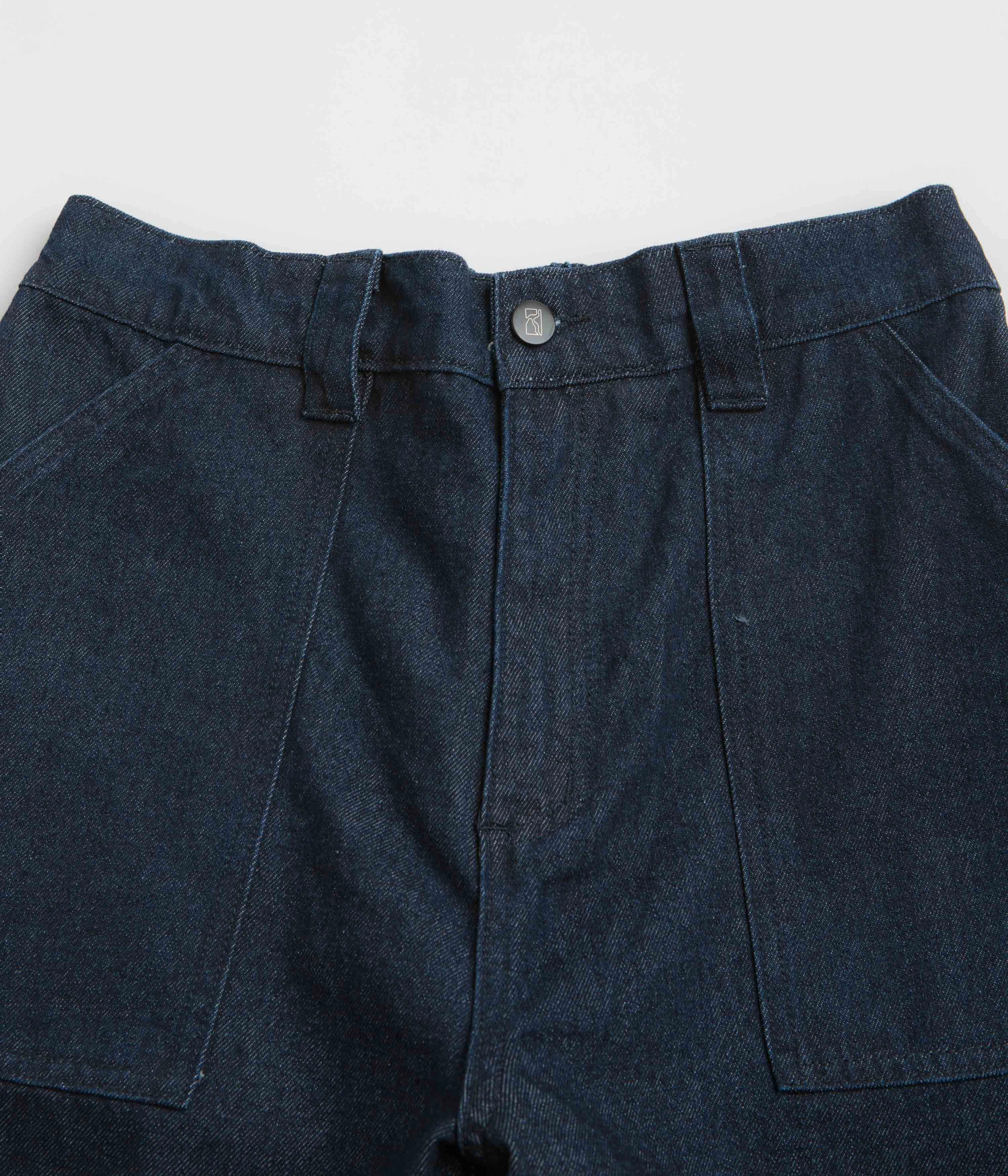 Poetic Collective Painter Pants - Classic Denim Luxury Student Outfit