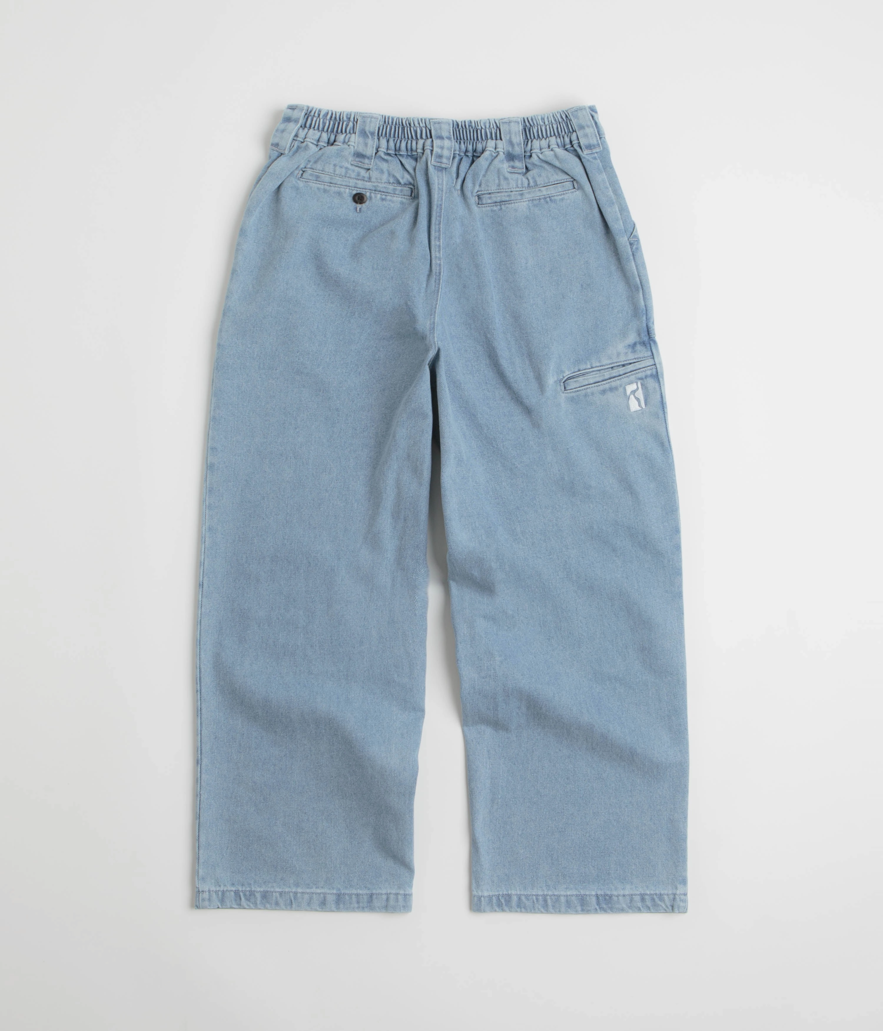 Abrasion resistant Poetic Collective Painter Pants - Light Blue Denim