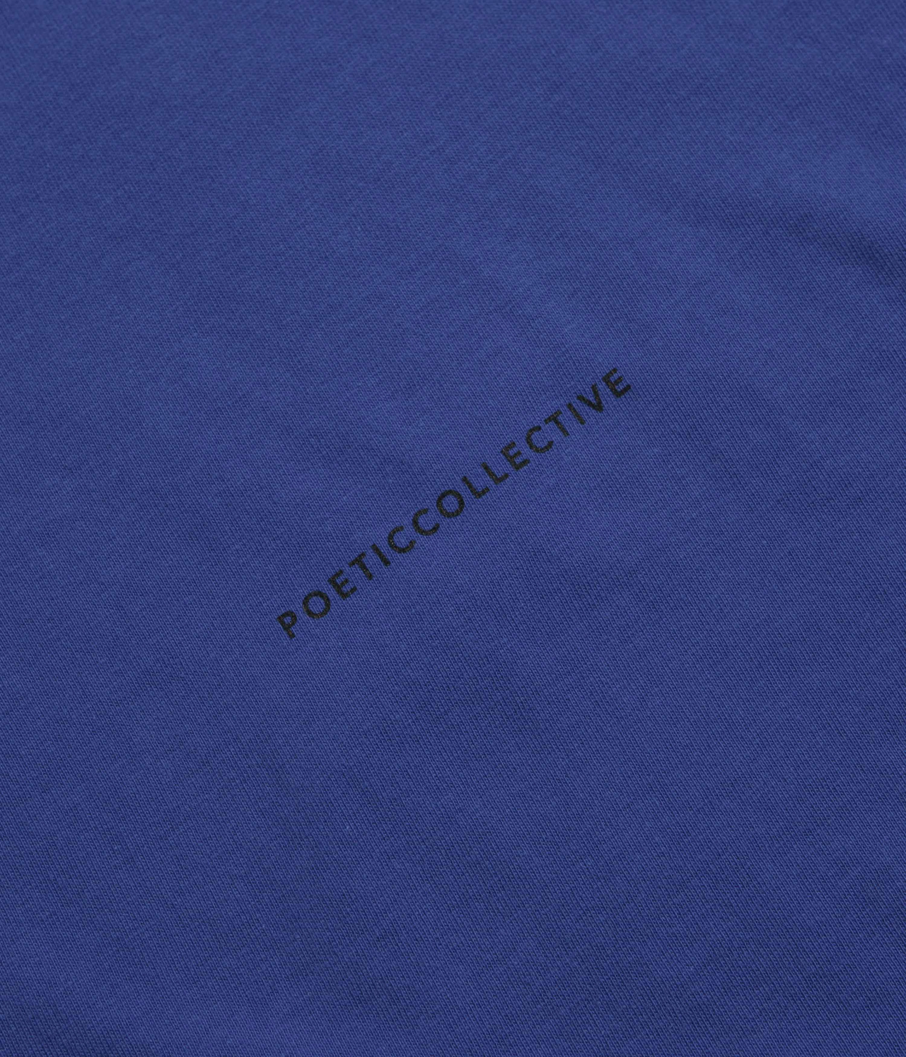 Tight fit sexiness Casual Wear Poetic Collective Skull T-Shirt - Blue