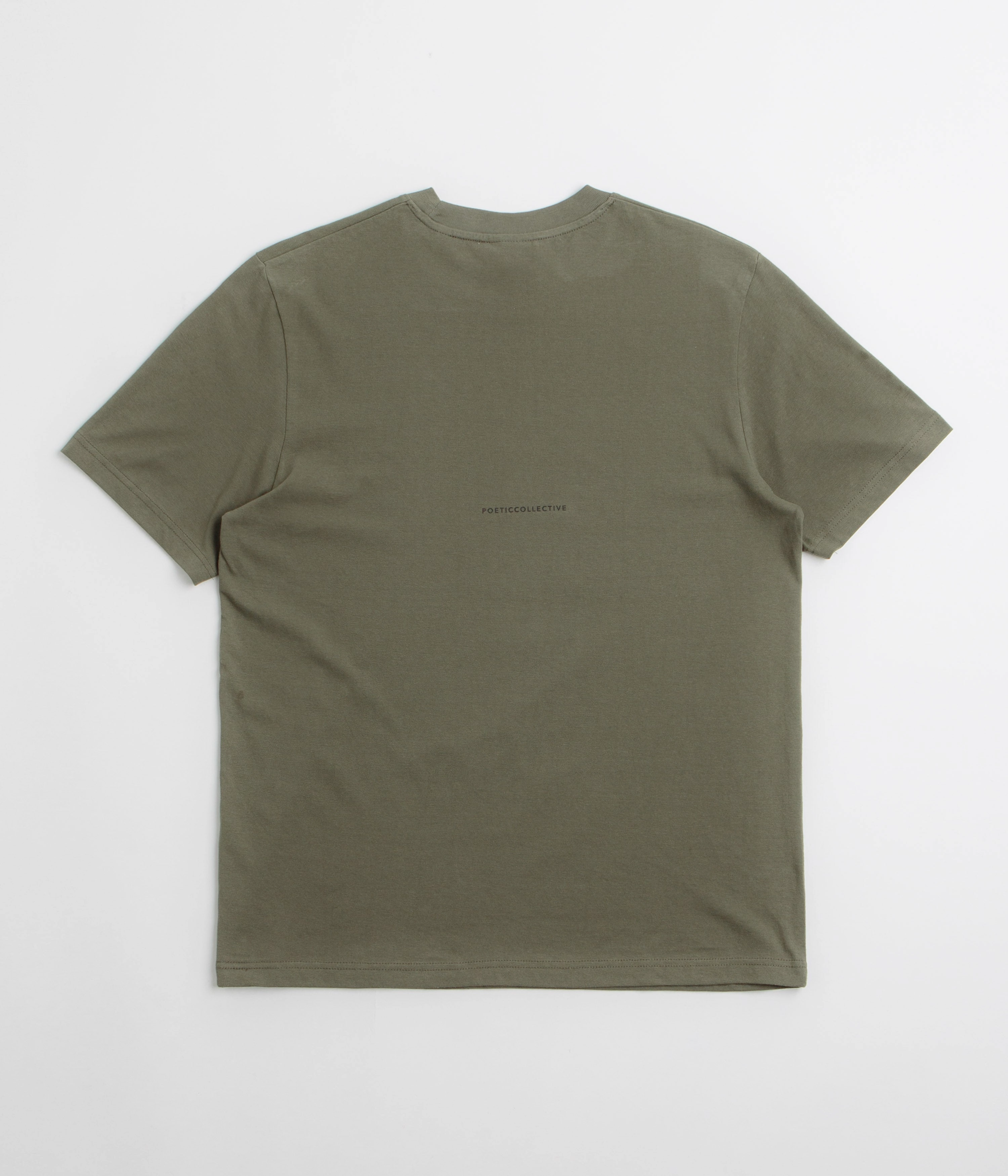Pullover Poetic Collective Skull T-Shirt - Khaki