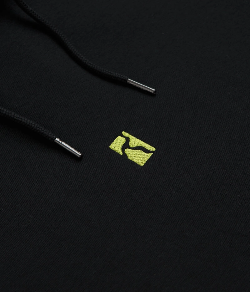 Poetic Collective Space Hoodie - Black Minimalist Wardrobe