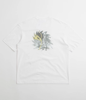 Poetic Collective Space T-Shirt - White Layerable Look Anti Pilling Surface