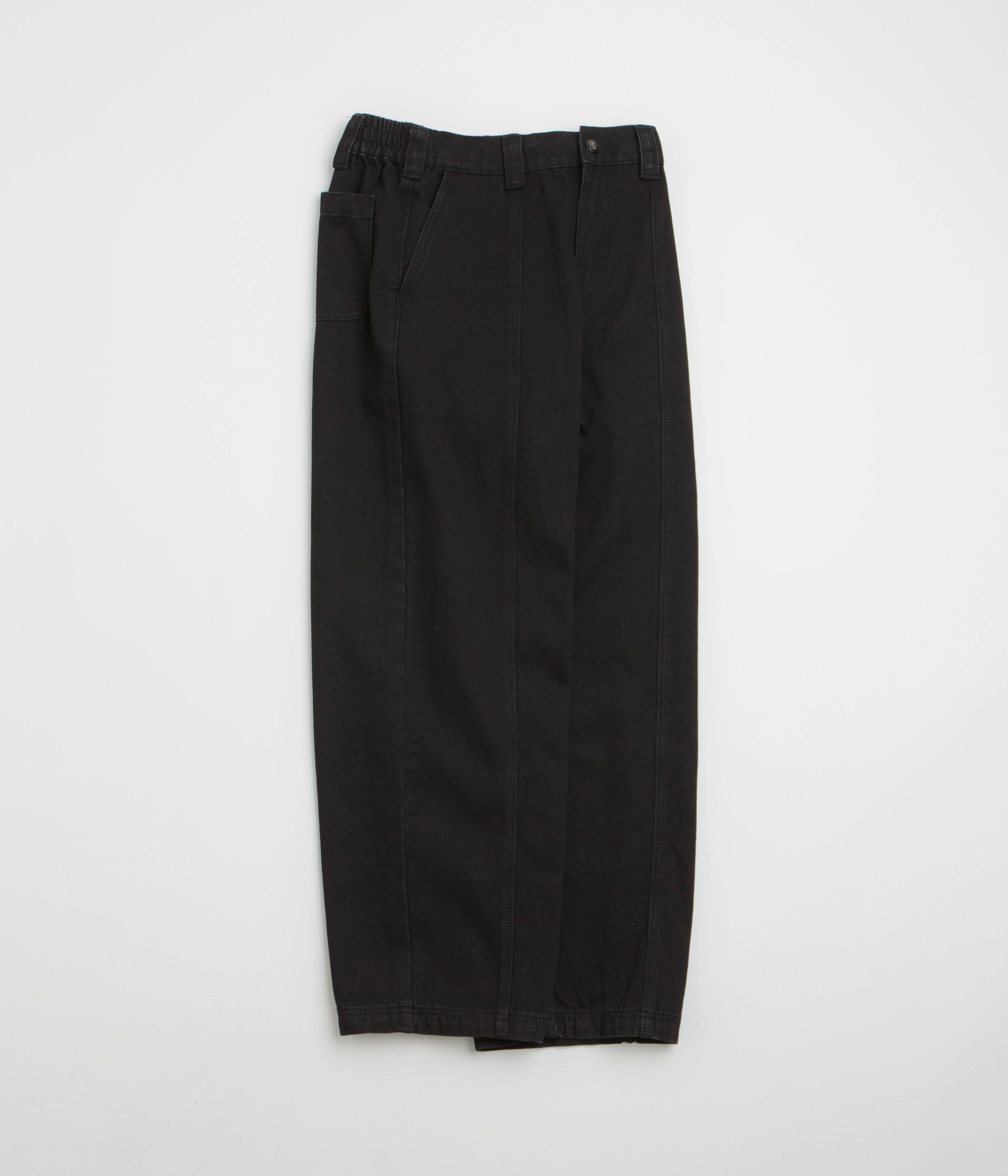 Timeless Wear Poetic Collective Split Pants - Black Denim Wash