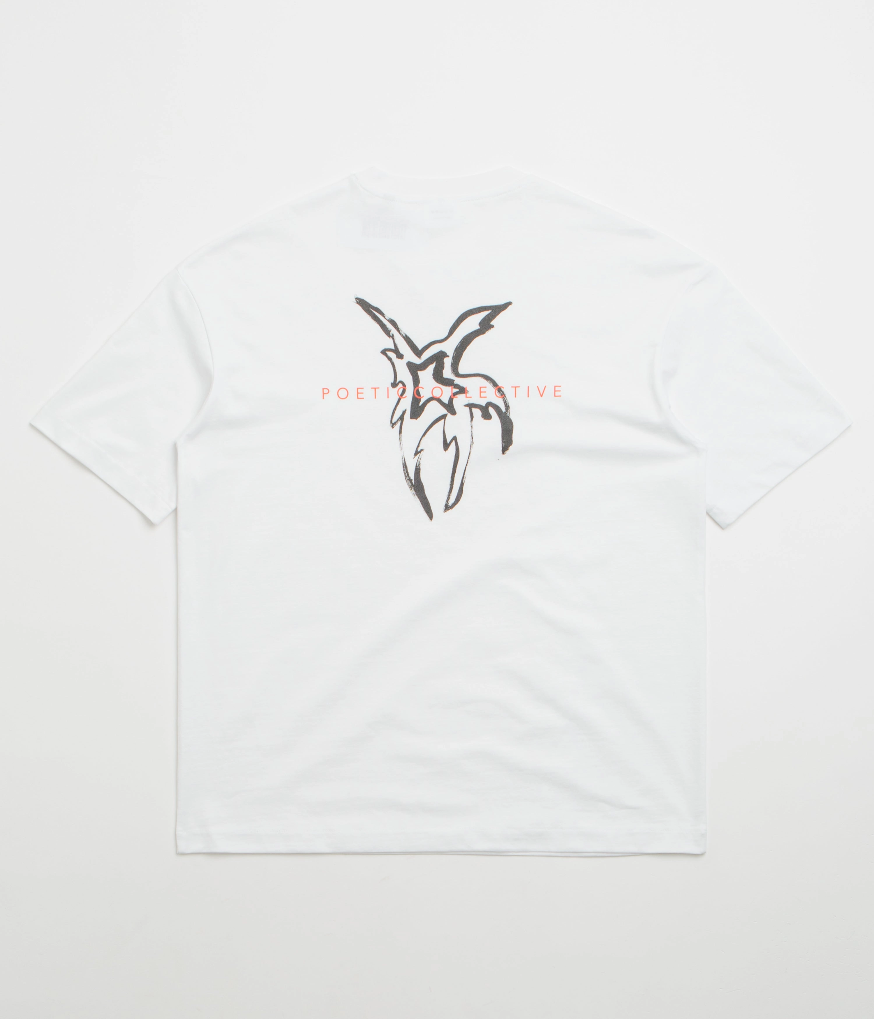 Versatile Wardrobe Piece Poetic Collective Star T-Shirt - White