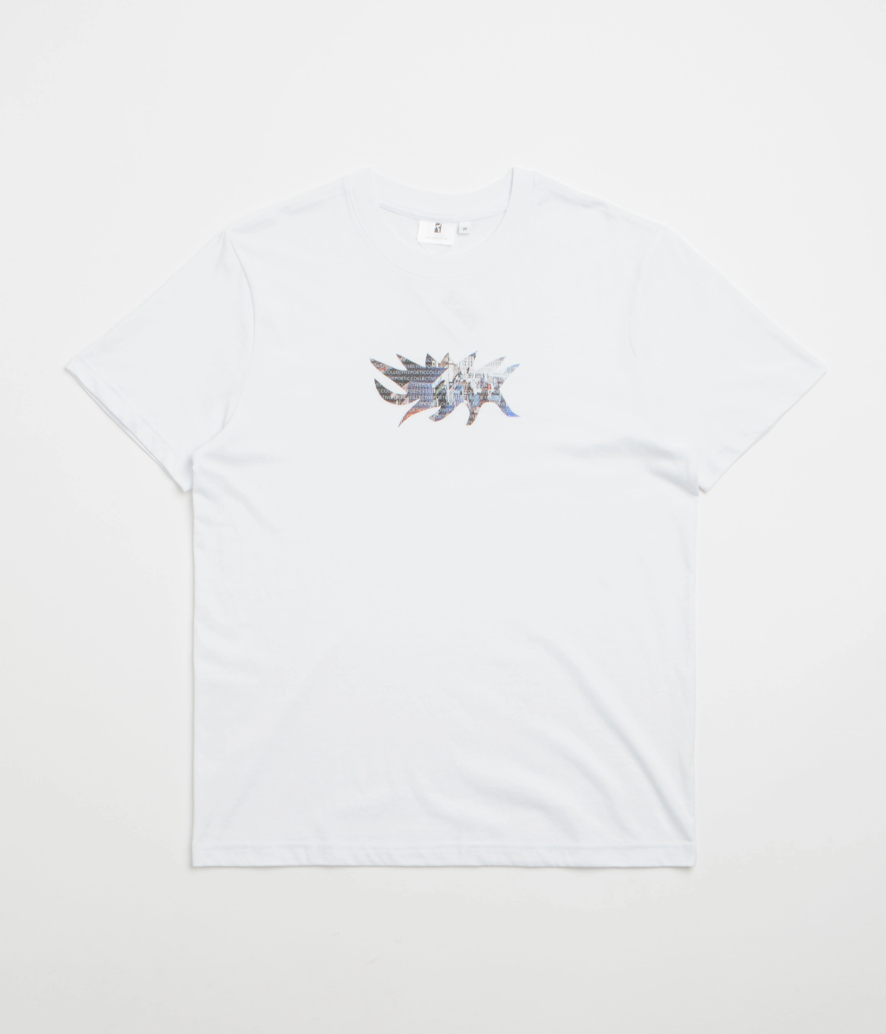 Poetic Collective Town T-Shirt - White Classic Color layerable