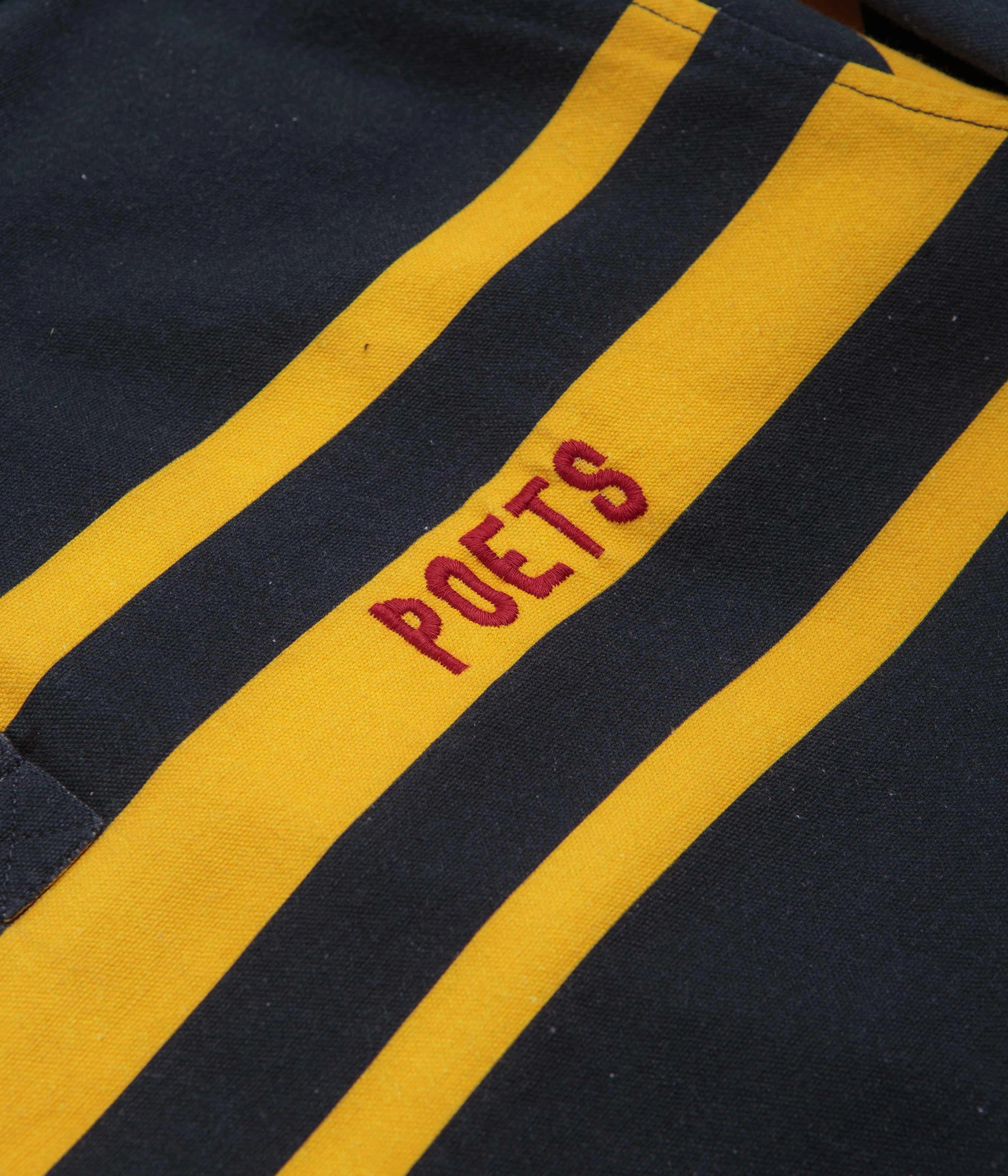 Local Favorite Poets Poets Rugby Shirt - Navy / Yellow