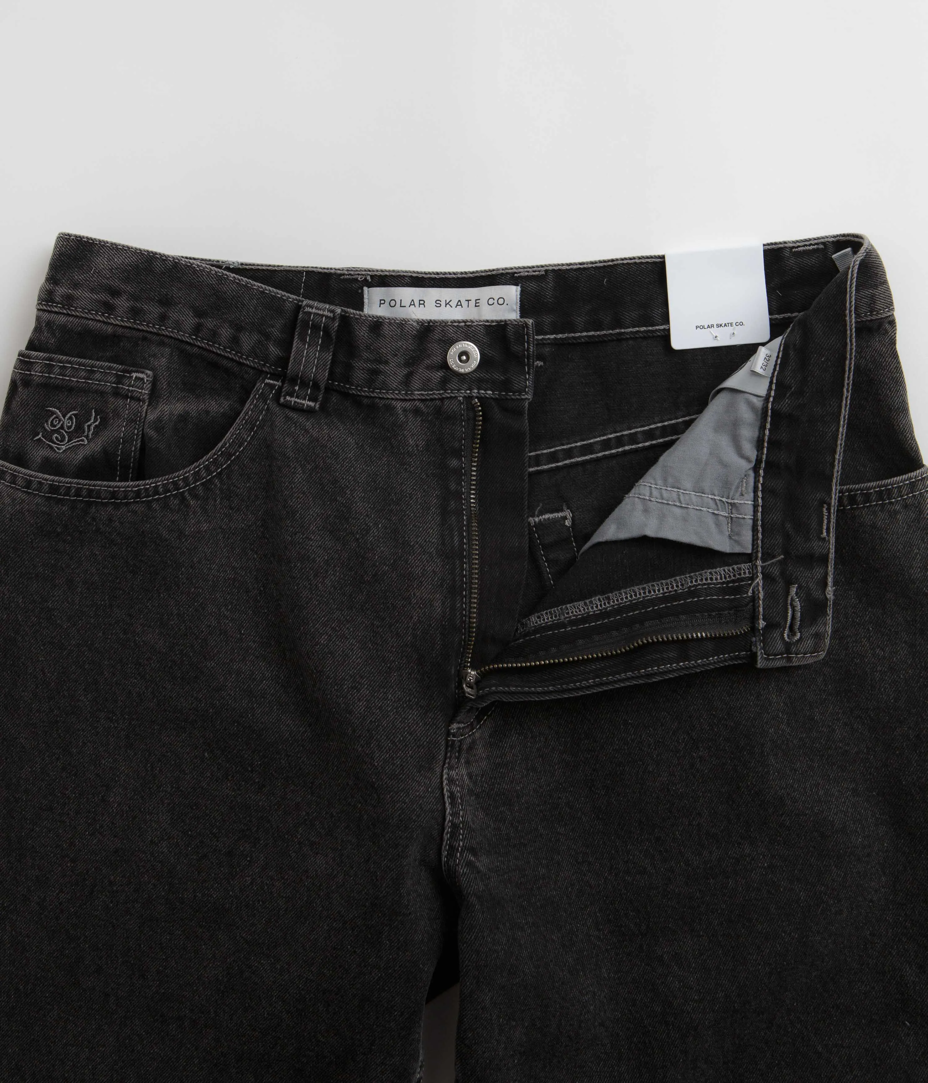 Polar '92 Jeans - Silver Black True Fit Home Comfort Weekend Warrior