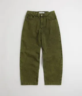 Polar Big Boy Jeans - Green / Black / Black Classic Wear Slim