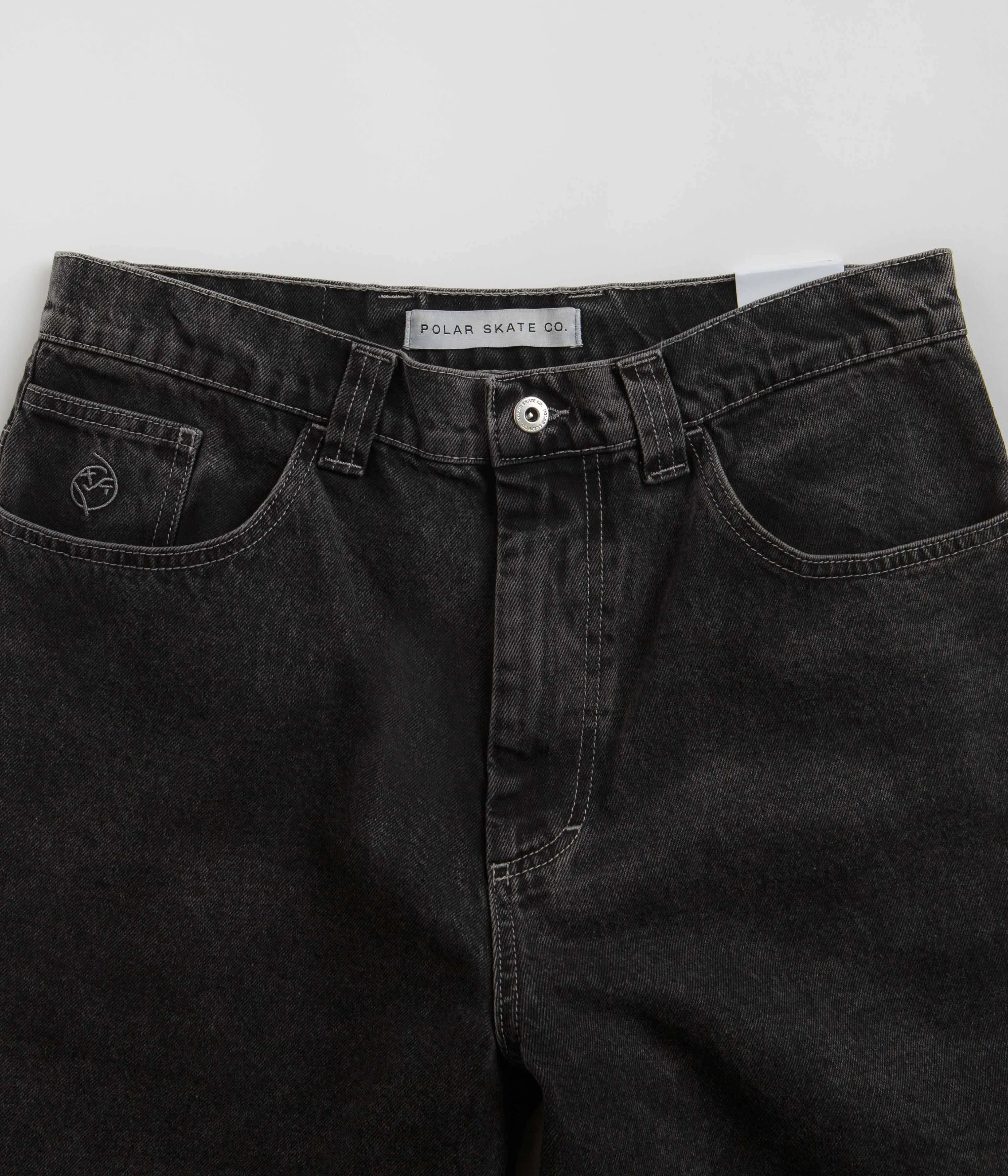 Polar Big Boy Jeans - Silver Black Reliable Outfit