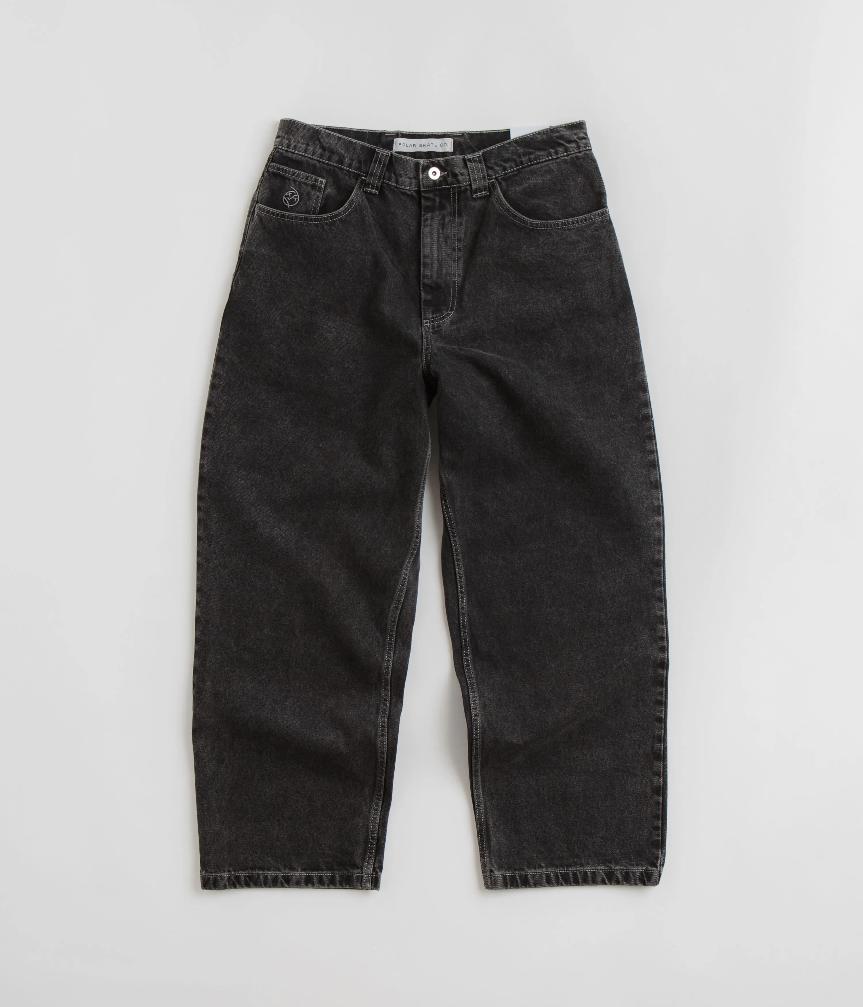 Polar Big Boy Jeans - Silver Black Couple Look Eco Friendly