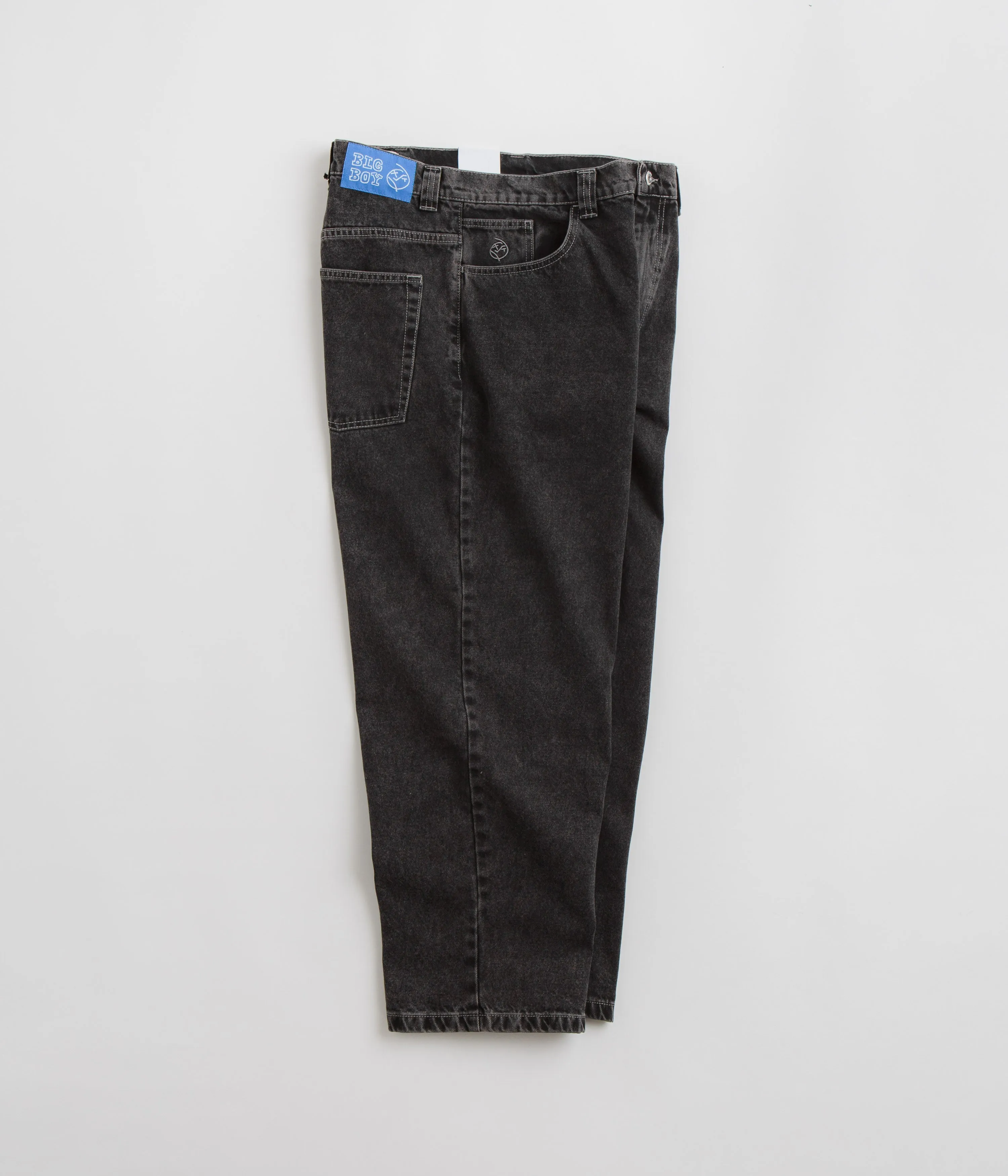 Polar Big Boy Jeans - Silver Black Sustainable Dye Methods