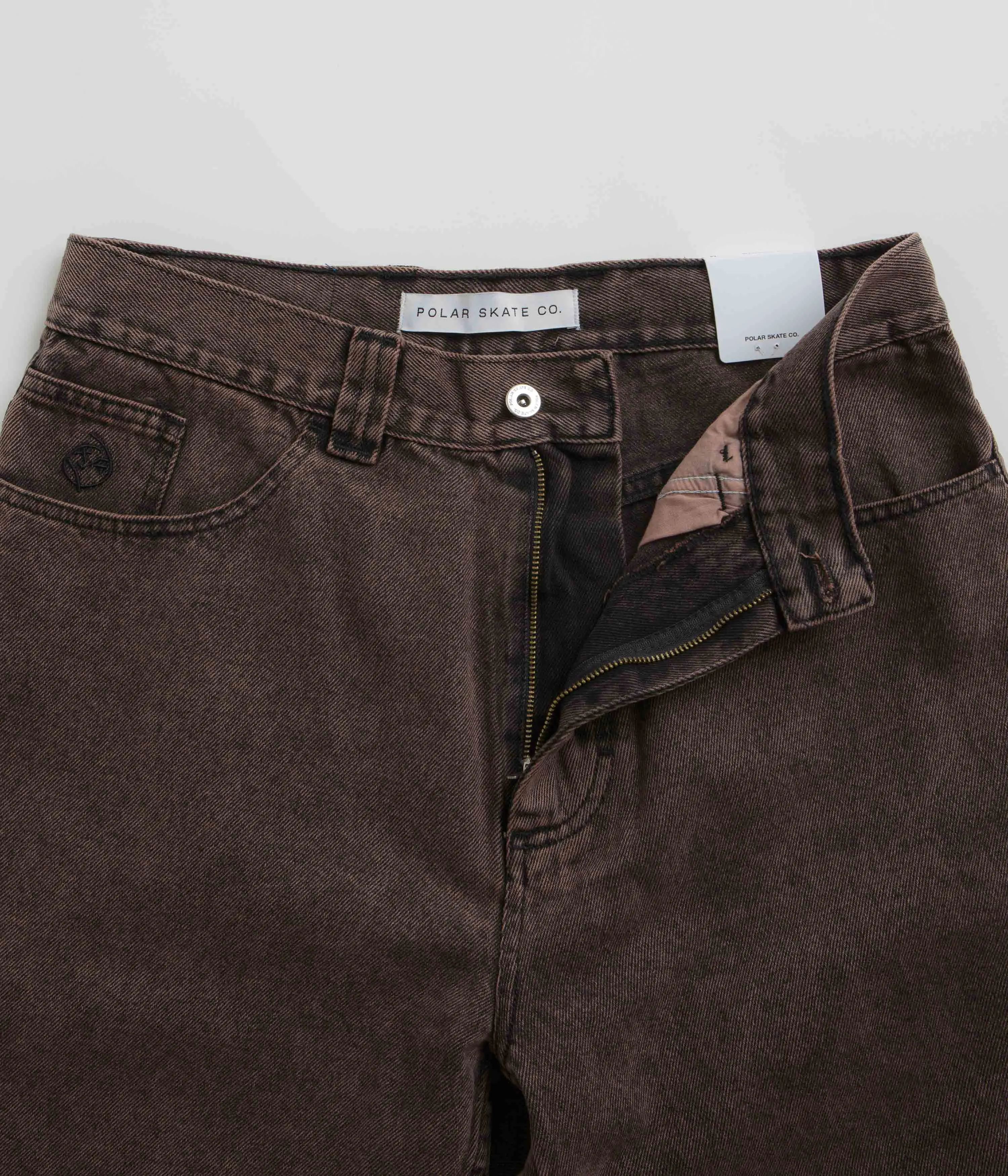 Polar Big Boy Shorts - Mud Brown Fade Resistant Dye Fitness wear