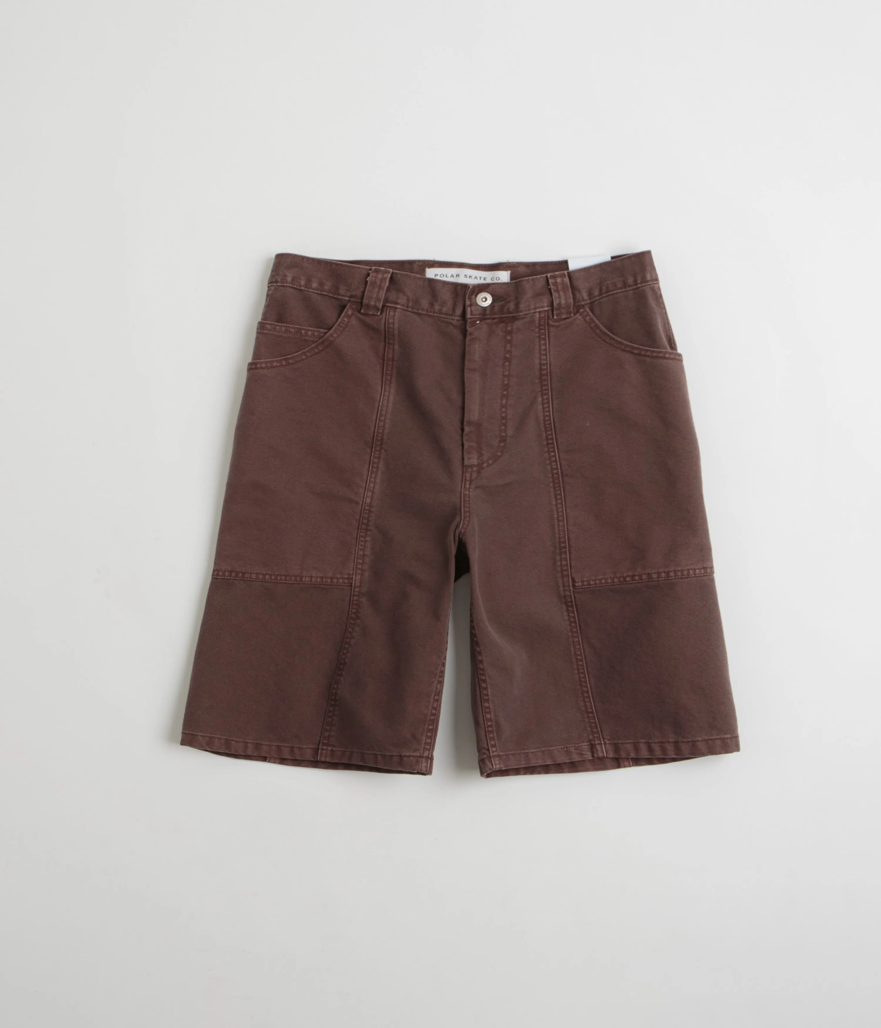 Moisture Wicking Lining sophisticated appearance Polar Jiro Shorts - Brownstone