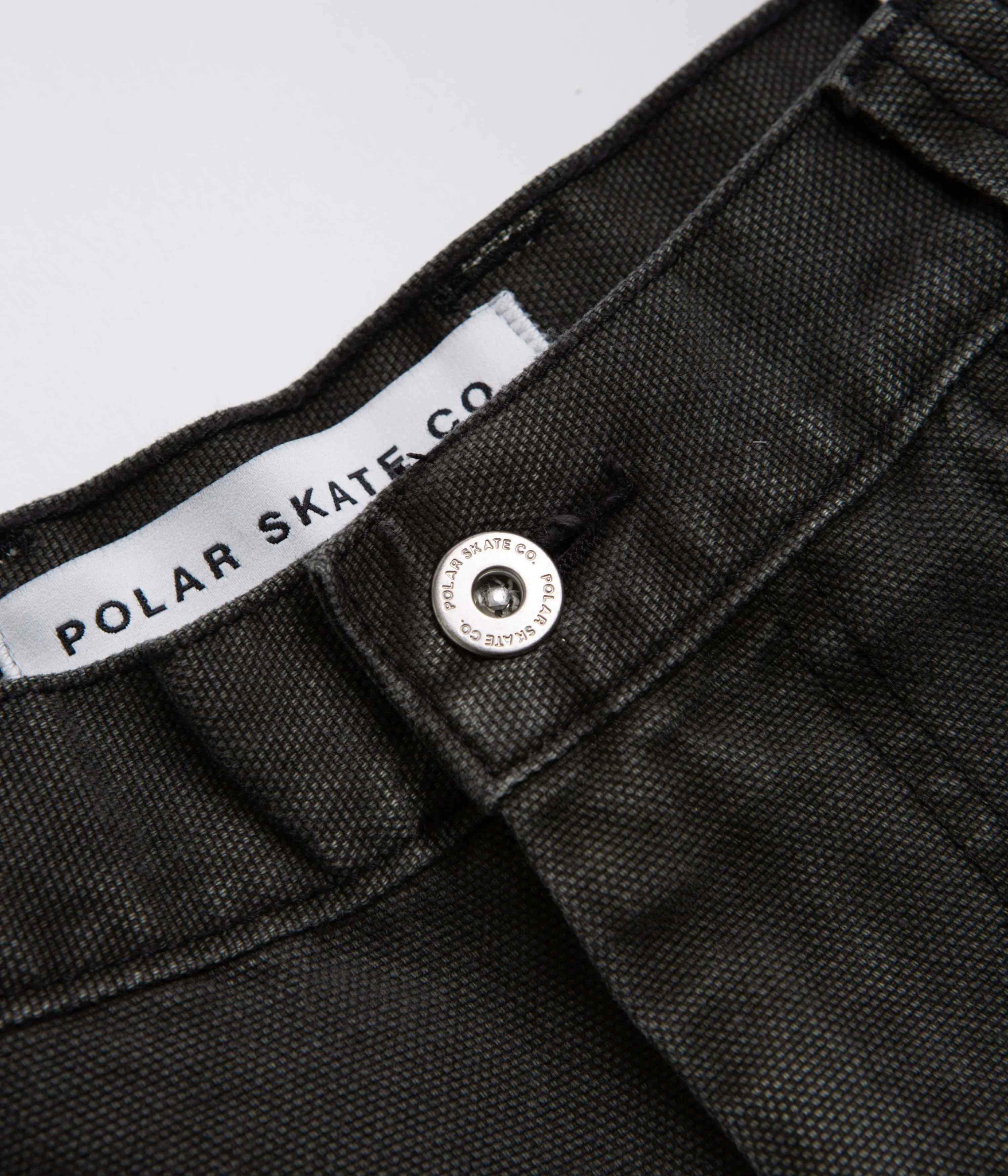 Stretchable Material Polar Jiro Shorts - Dirty Black