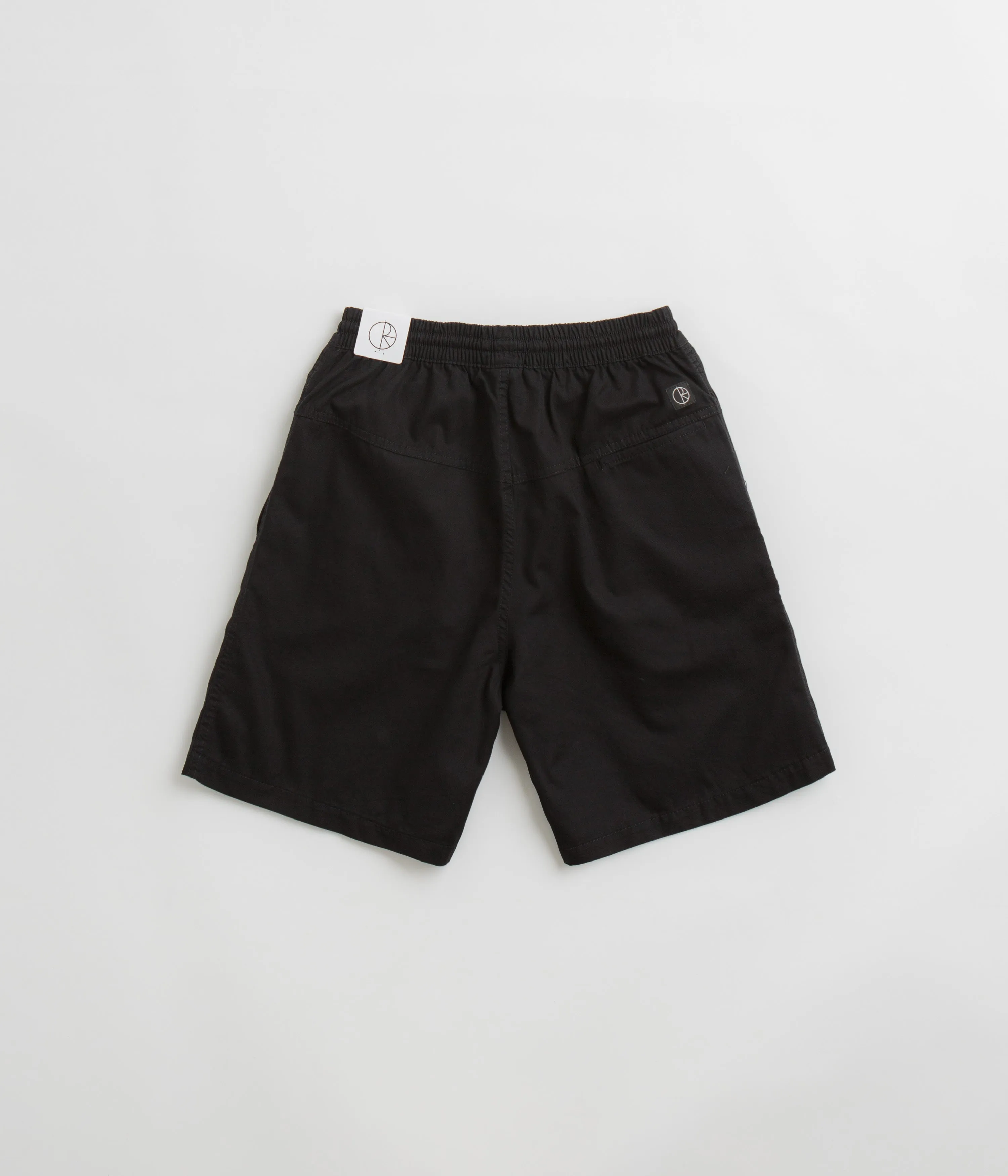 Polar Surf Shorts - Black / Black Low Profile Waistband Playful Prints