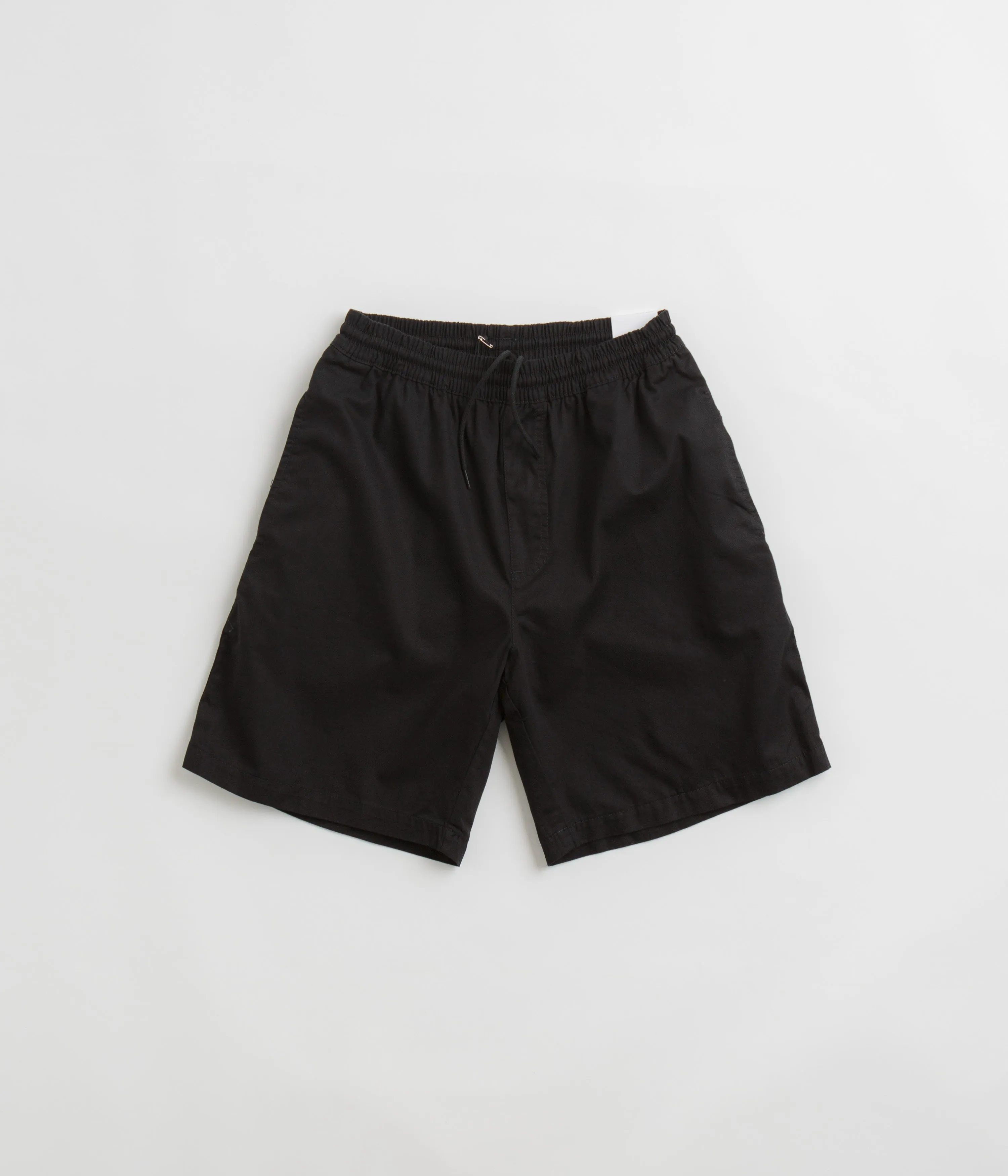 Polar Surf Shorts - Black / Black Ventilated Panels Port Pocket Design