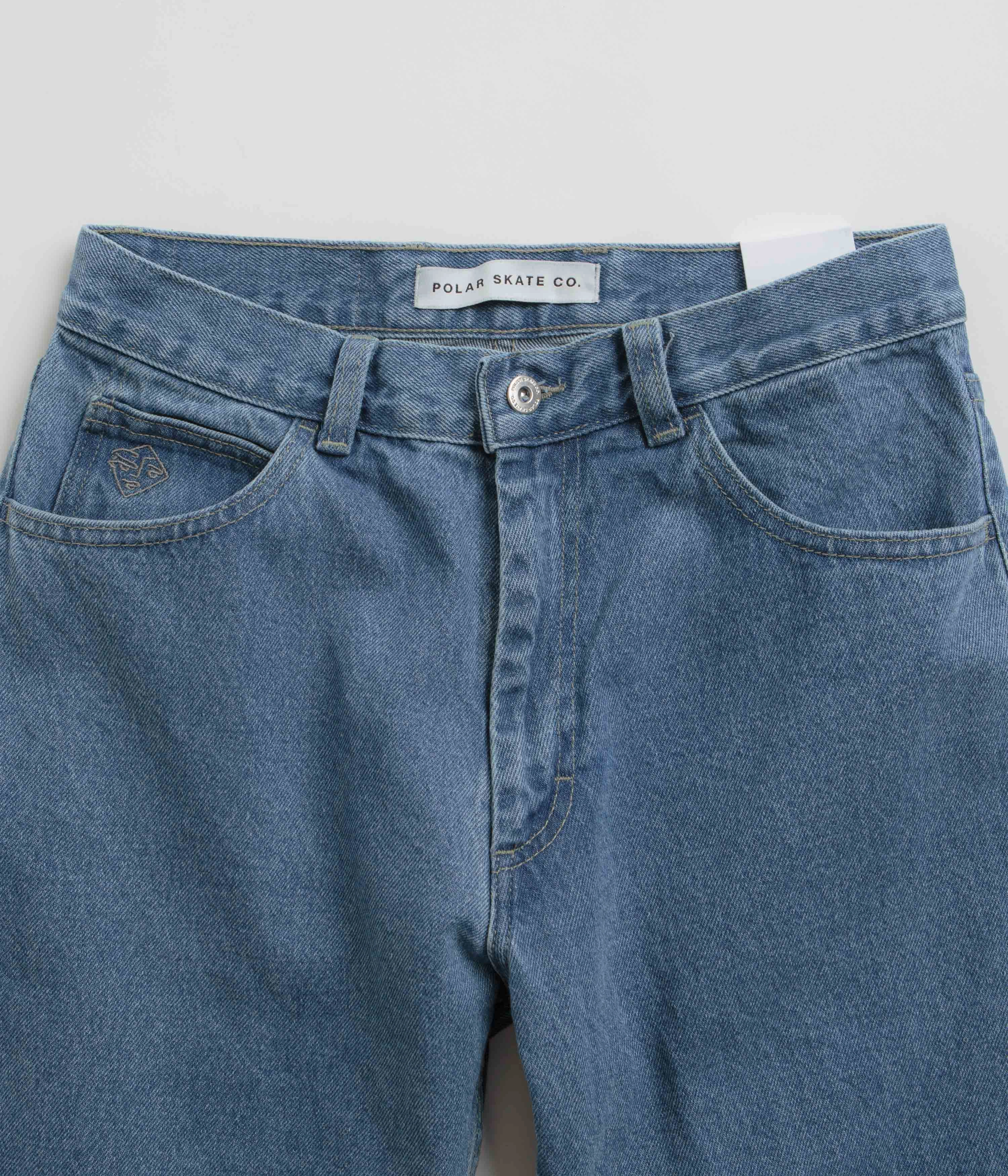 Distressed Details Casual Friday Classic Polar 89 Jeans - Mid Blue